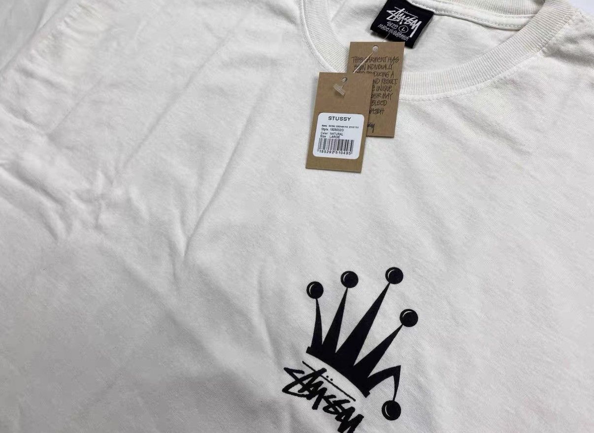 Stussy Stussy Crown Tee J31 Size US L / EU 52-54 / 3 - 6 Thumbnail