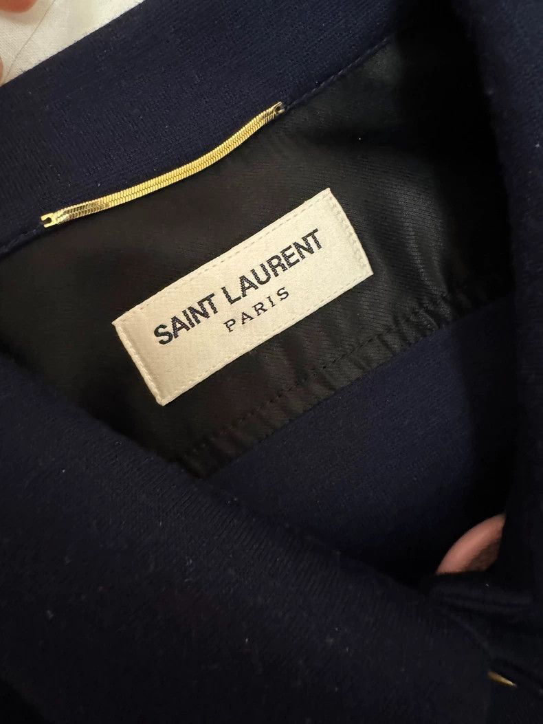 Saint Laurent Paris Saint Laurent Paris 20ss navy blue shirt-2506 Size US M / EU 48-50 / 2 - 2 Thumbnail