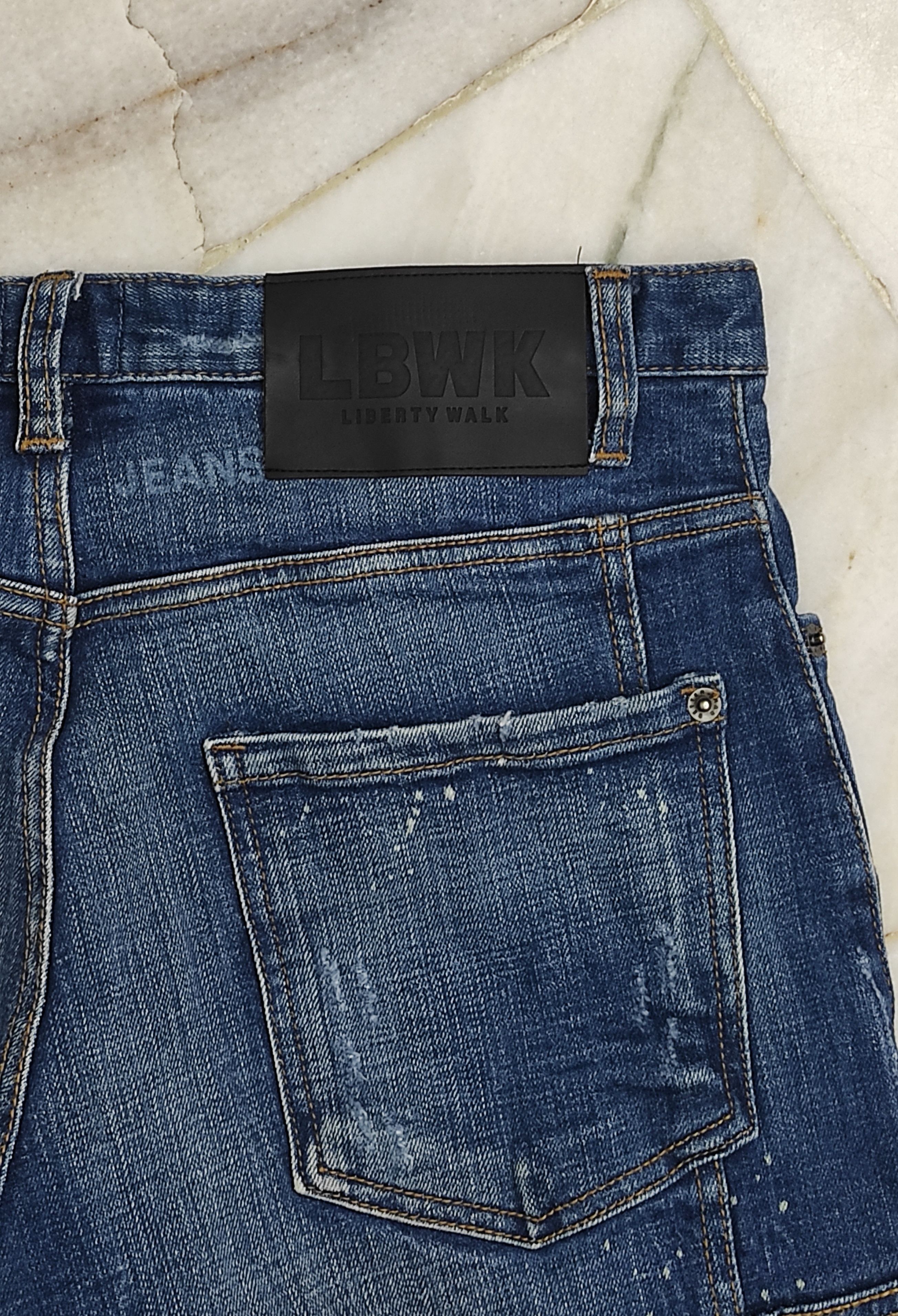 Other Archive LIBERTY WALK Reconstruction Jeans Size US 29 - 6 Thumbnail