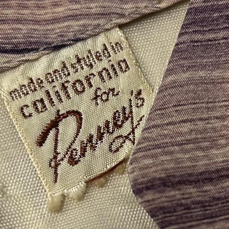 Other 40's Hand Painted Penney's Silk CALIFORNIA SURFER Necktie Size ONE SIZE - 3 Thumbnail