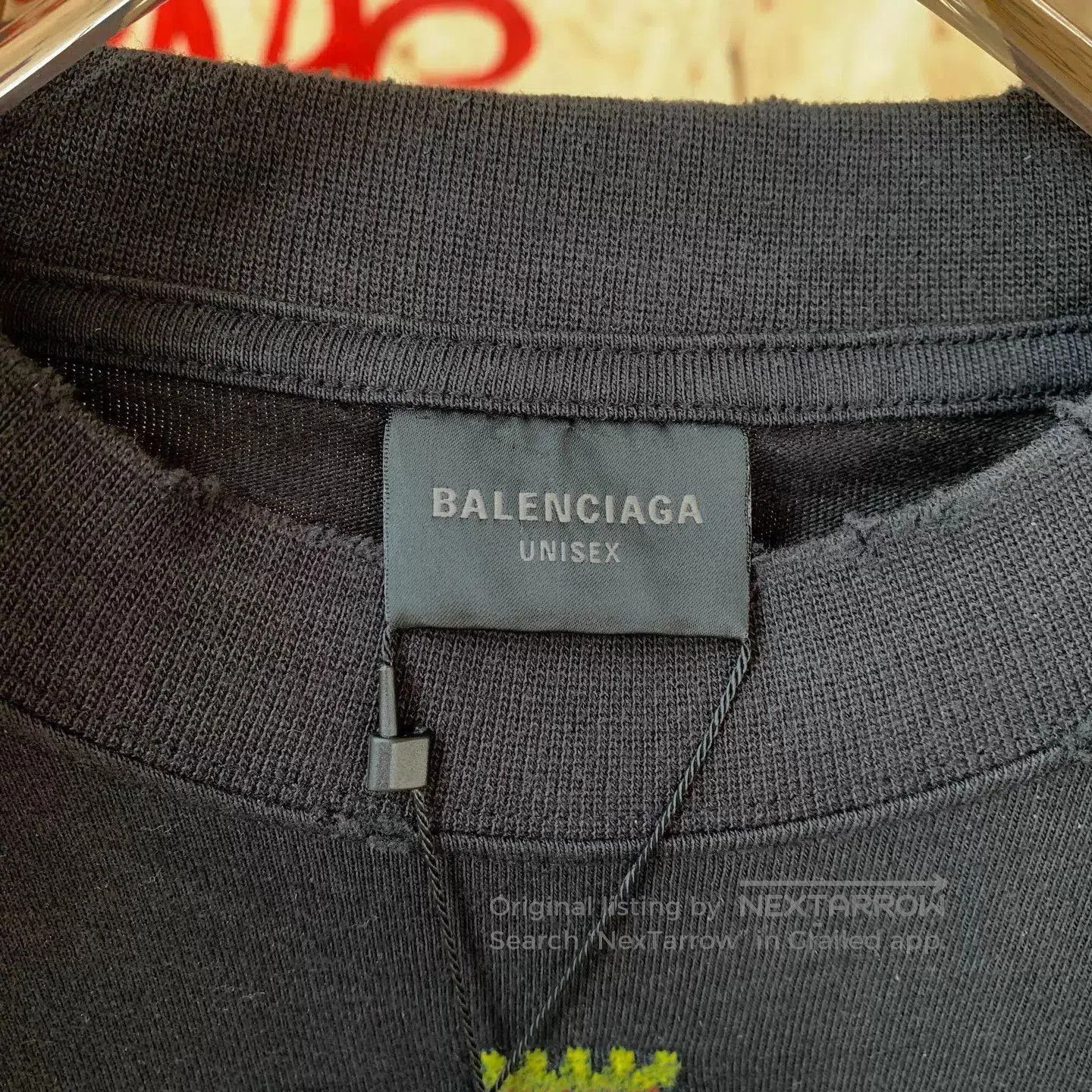 Balenciaga Black Graphic Short Sleeve Shirt. Size US L / EU 52-54 / 3 - 2 Thumbnail
