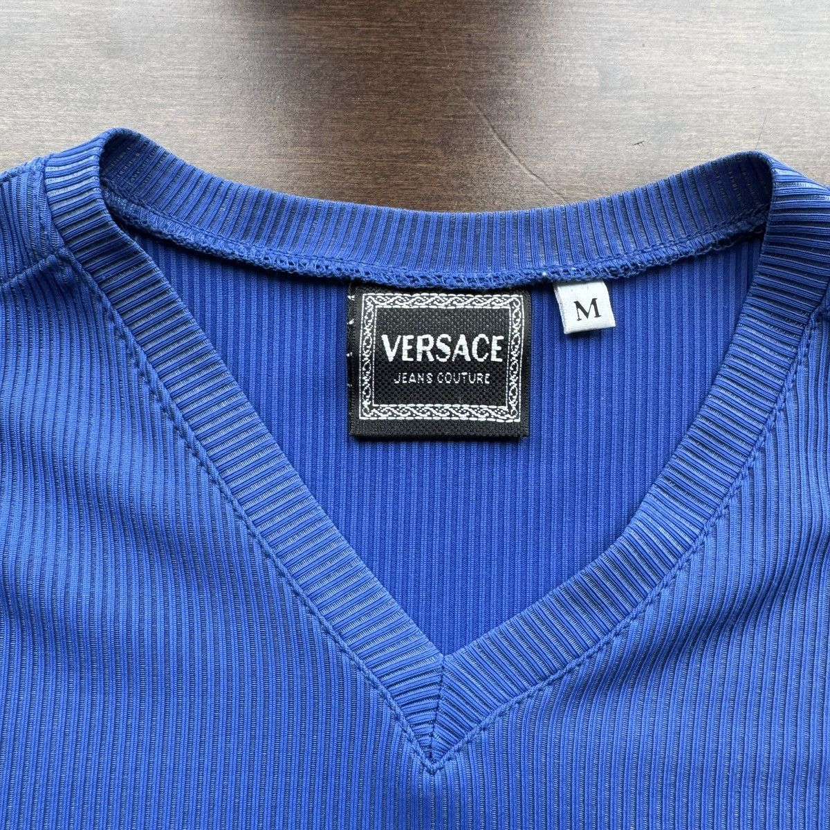 Versace Jeans Couture Vintage Blue Versace Jeans Couture T-Shirt Size US M / EU 48-50 / 2 - 3 Thumbnail
