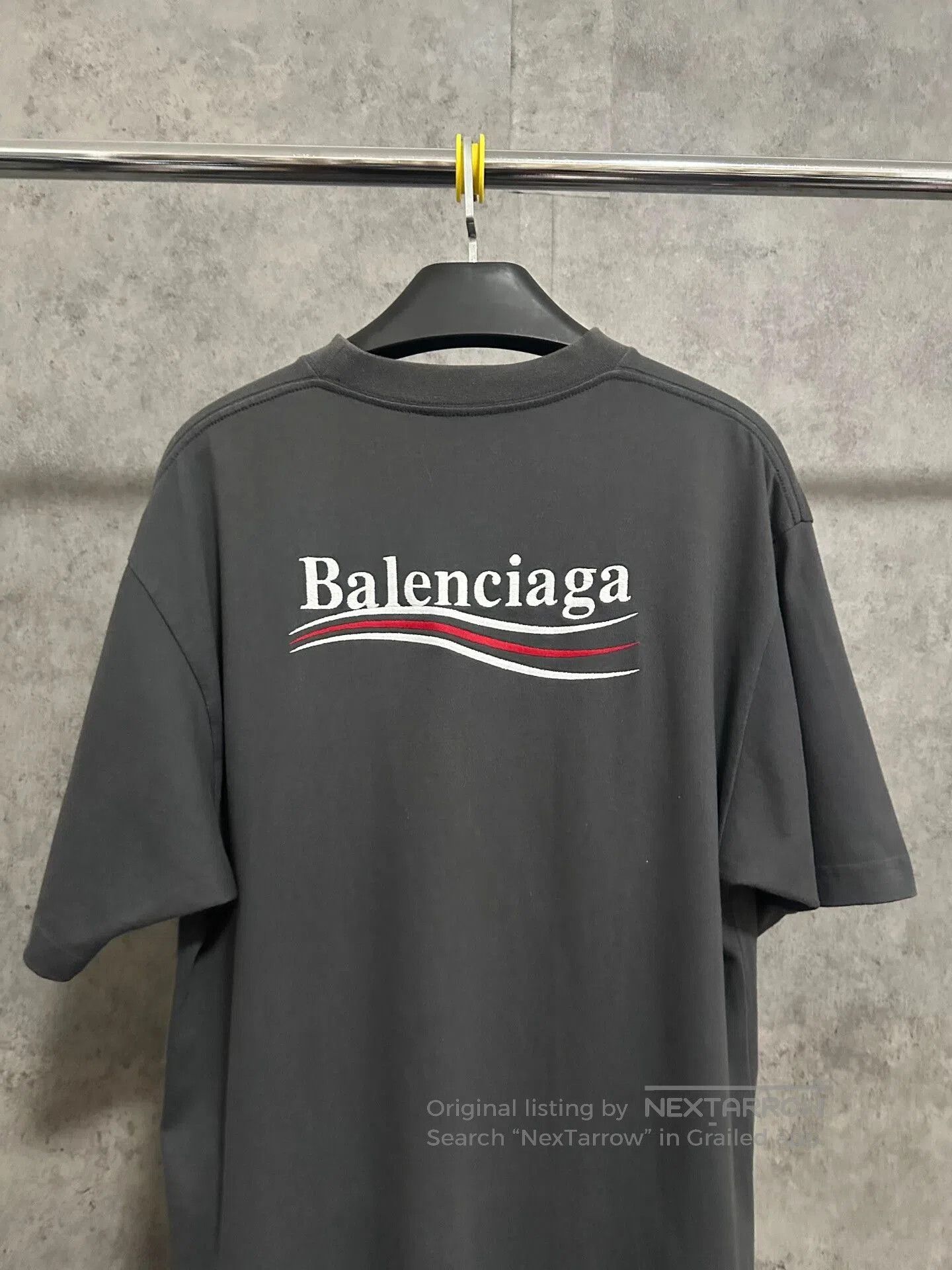 Balenciaga balenciaga short sleeve t-shirt with logo. Size US XXS / EU 40 - 5 Thumbnail