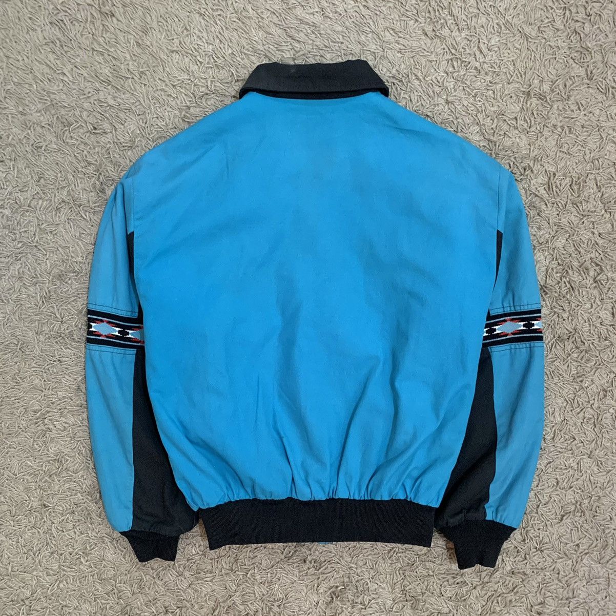 Vintage 1990’s West Frontier “Blue Aztec” Two-Tone Santa Fe Jacket Size US M / EU 48-50 / 2 - 7 Thumbnail
