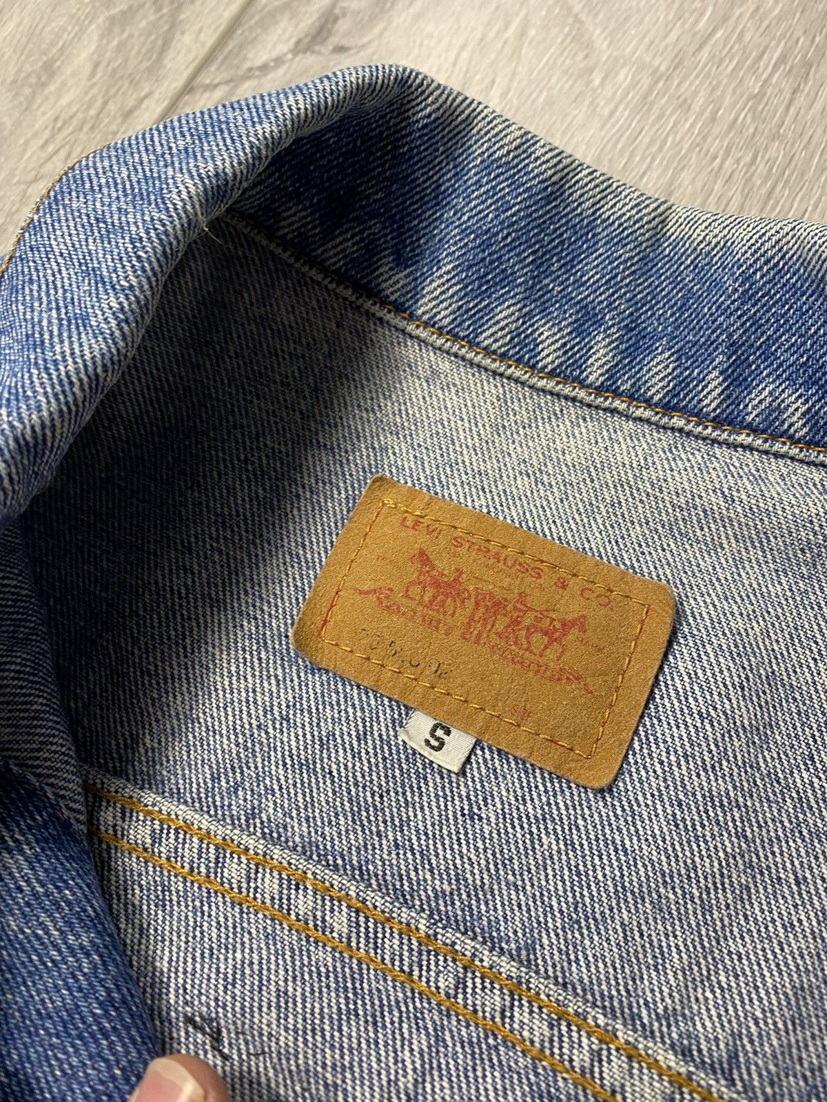 Levi's × Vintage Vintage Custom 90s Levis & Harley Davidson Denim Logo Vest Size US S / EU 44-46 / 1 - 10 Thumbnail