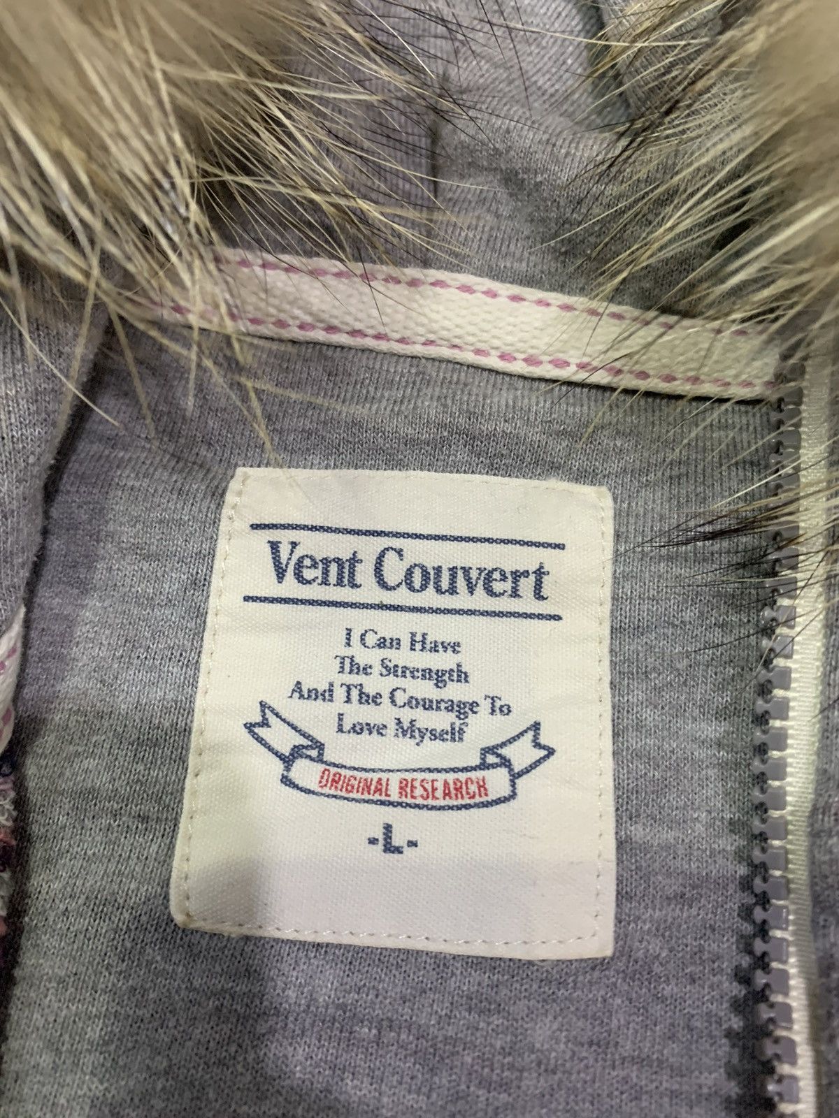Beauty Beast Fur Zip Hoodie Vent Couvert Grey Lgb Ifsixwasnine style Size US M / EU 48-50 / 2 - 6 Thumbnail