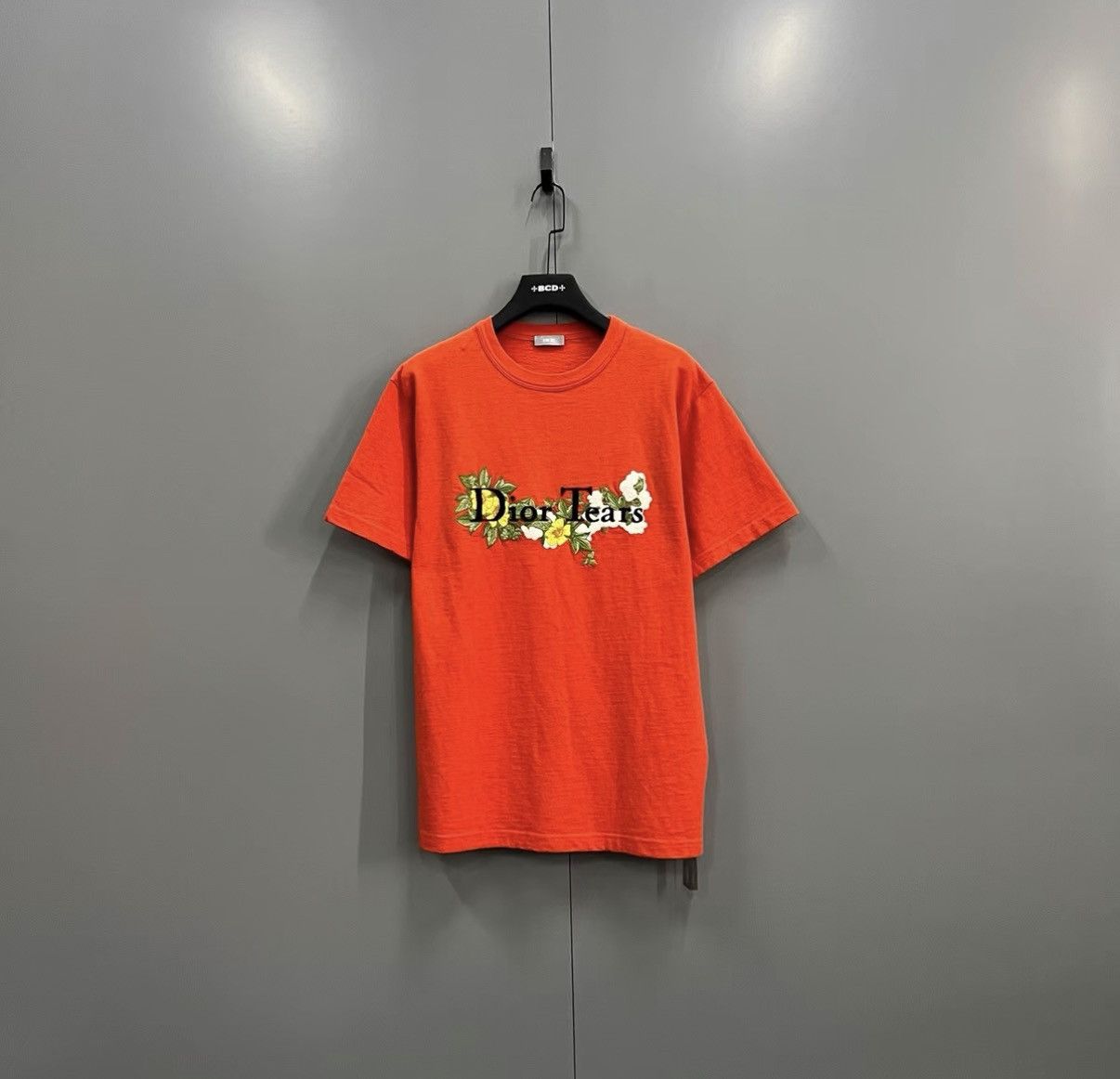 Dior Dior × Tears Co-branded Floral Letter Short Sleeve J41 Size M / US 6-8 / IT 42-44 - 1 Thumbnail