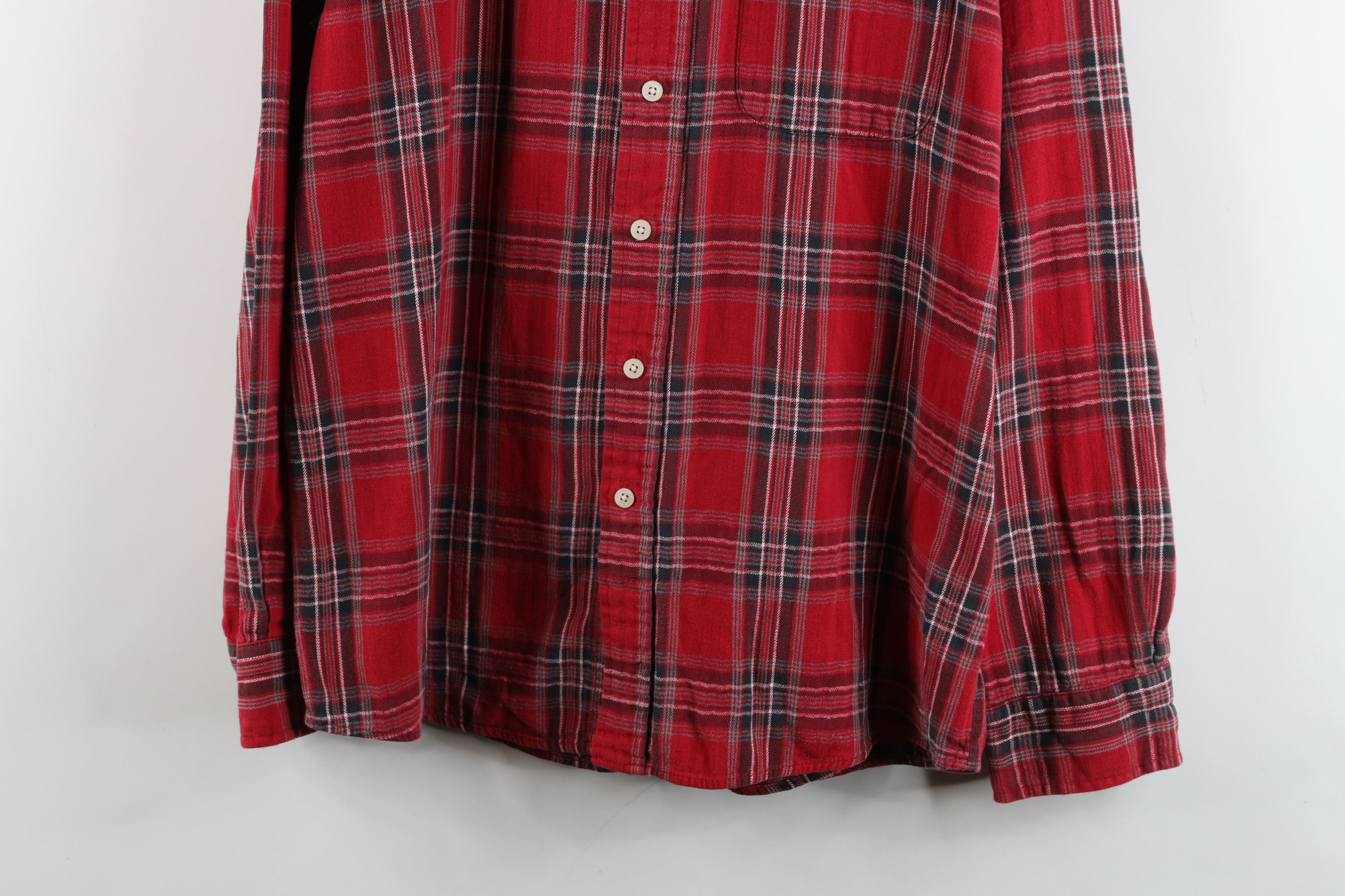 Vintage Vintage 90s Streetwear Collared Button Down Shirt Plaid Size US L / EU 52-54 / 3 - 3 Thumbnail