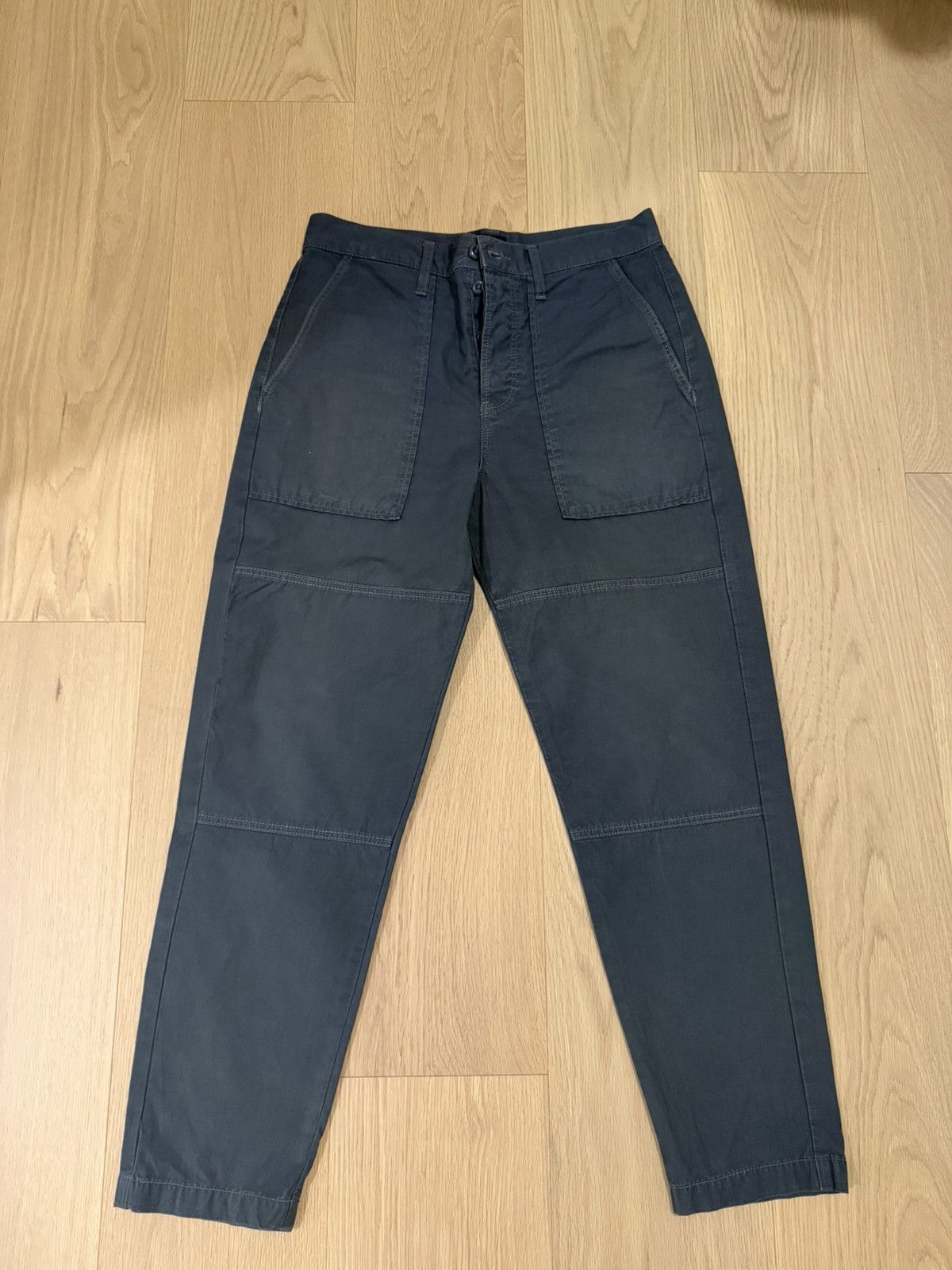 Edwin Edwin Block Pant in Blue Indigo (Fatigue Pant) Size US 29 - 2 Thumbnail