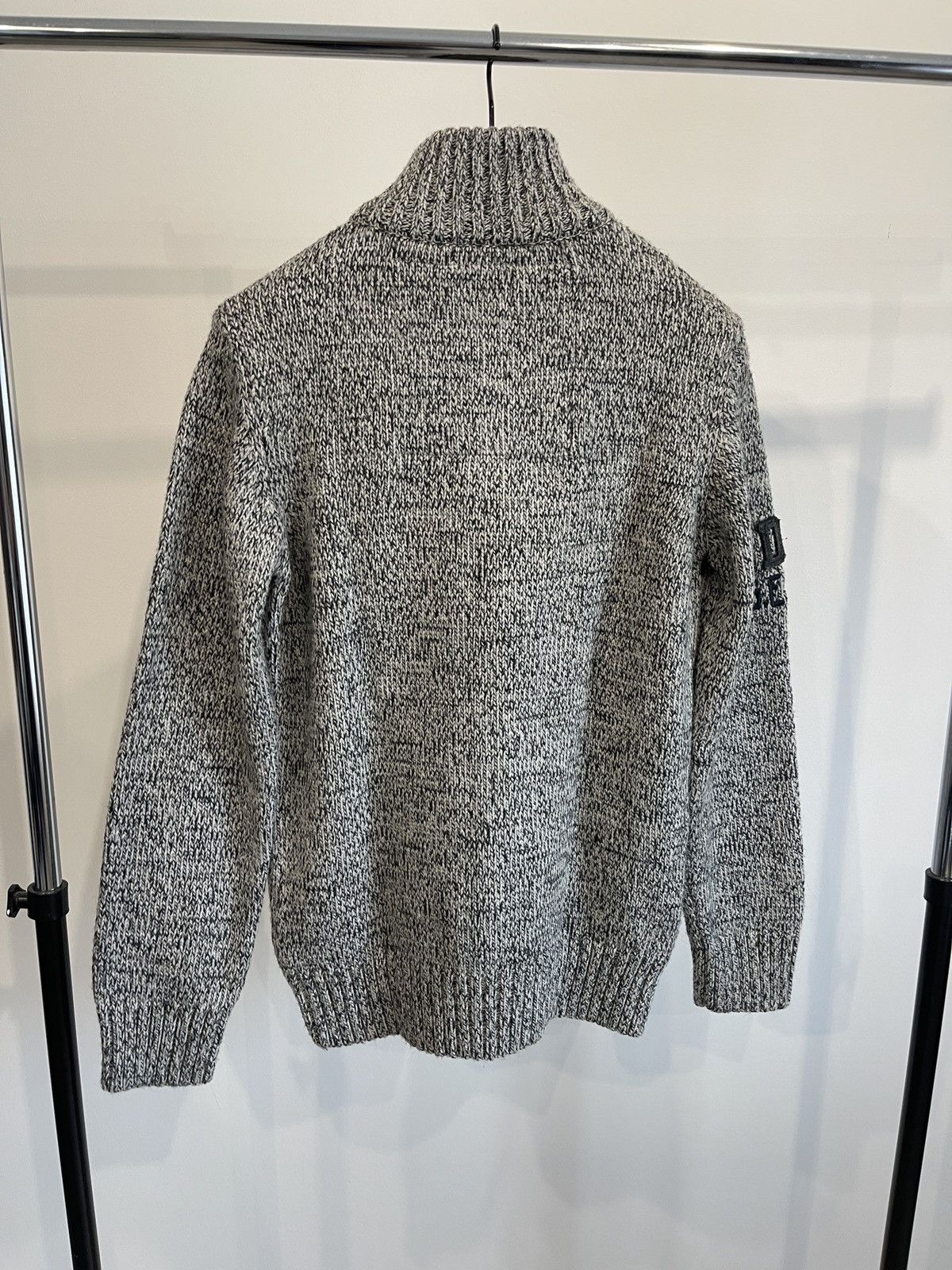 Superdry Superdry Premium Knit Quarter-Zip Mock Neck Sweater - Size M Size US M / EU 48-50 / 2 - 4 Thumbnail