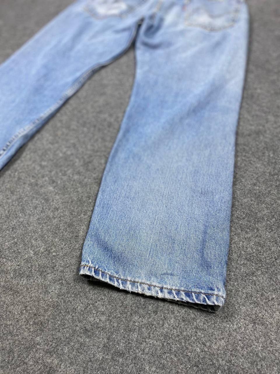 Levi's vintage levis 505 slightly distressed denim nice design Size US 38 / EU 54 - 6 Thumbnail