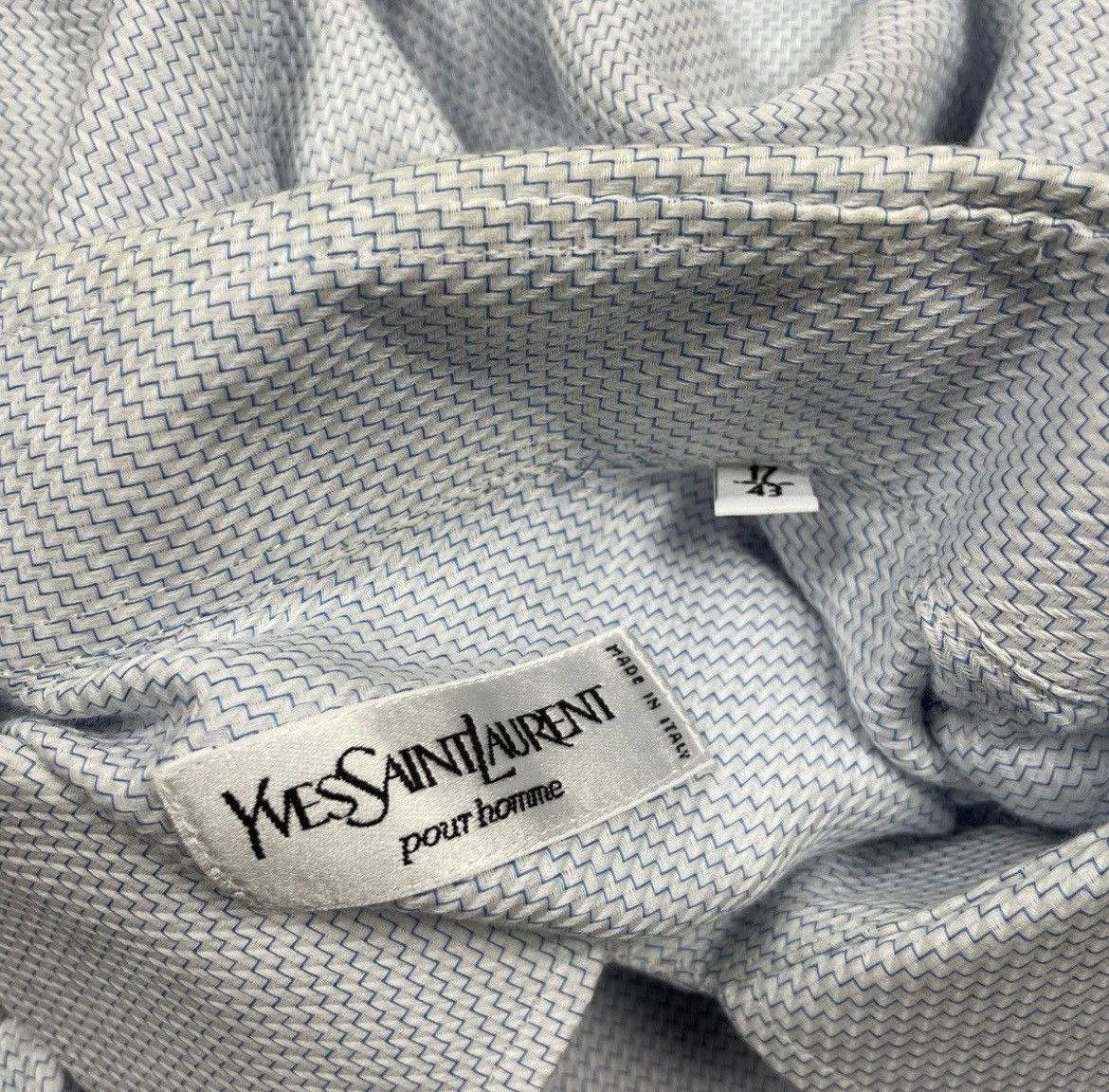 Yves Saint Laurent Vintage Yves Saint Laurent Button Up Shirt Size US XL / EU 56 / 4 - 13 Thumbnail