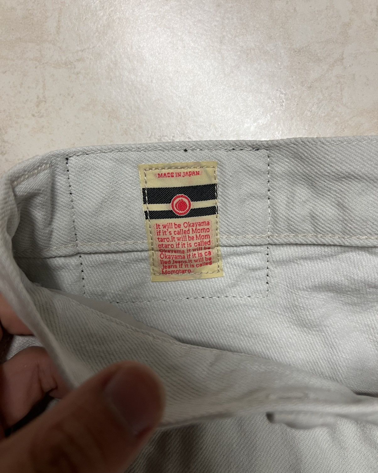 Momotaro Jeans Original Momotaro Jeans white colour Size US 38 / EU 54 - 5 Thumbnail