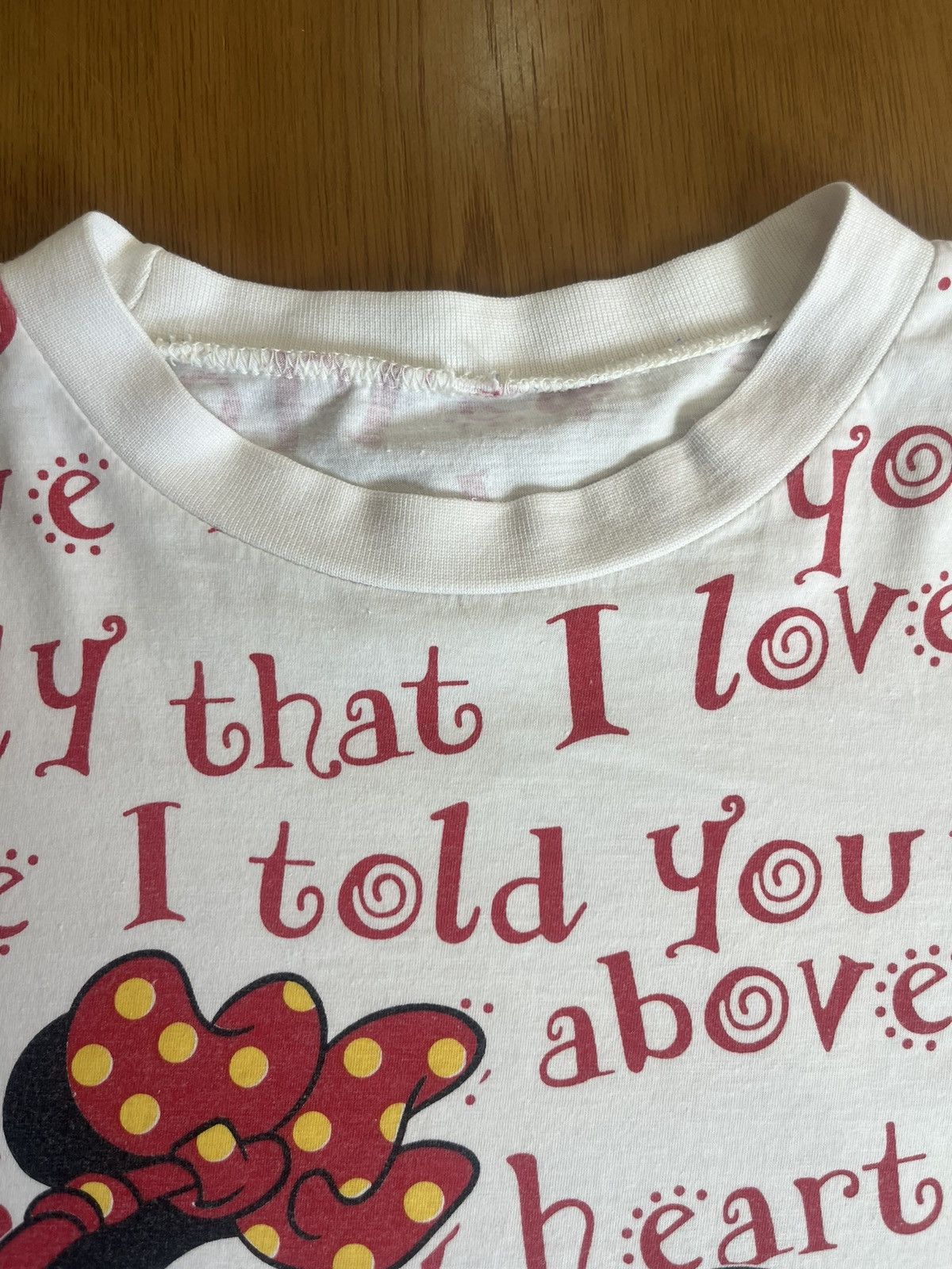 Disney Vtg OVP Disney Mickey&Minnie Mouse Americanwear 90’s Tshirt Size US M / EU 48-50 / 2 - 5 Thumbnail