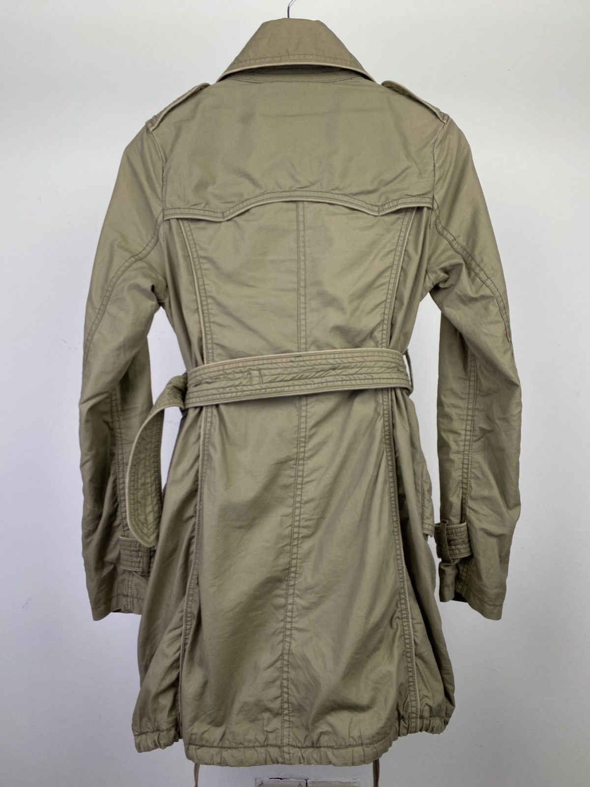 GOA 2000's GOA Double Breast Belted Half Trench Coat Size M / US 6-8 / IT 42-44 - 9 Thumbnail