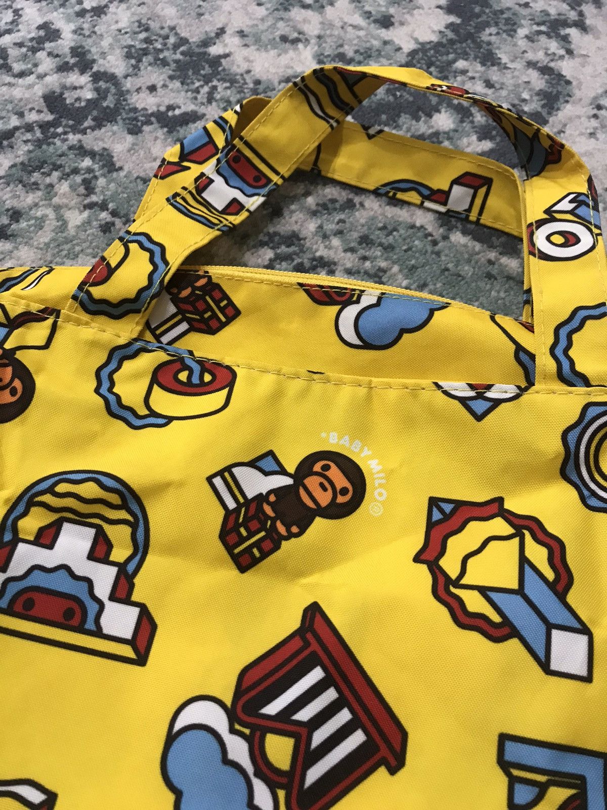 Bape Bape Bag 2010 Baby Milo Zip Nylon Tote Bag Size ONE SIZE - 13 Thumbnail