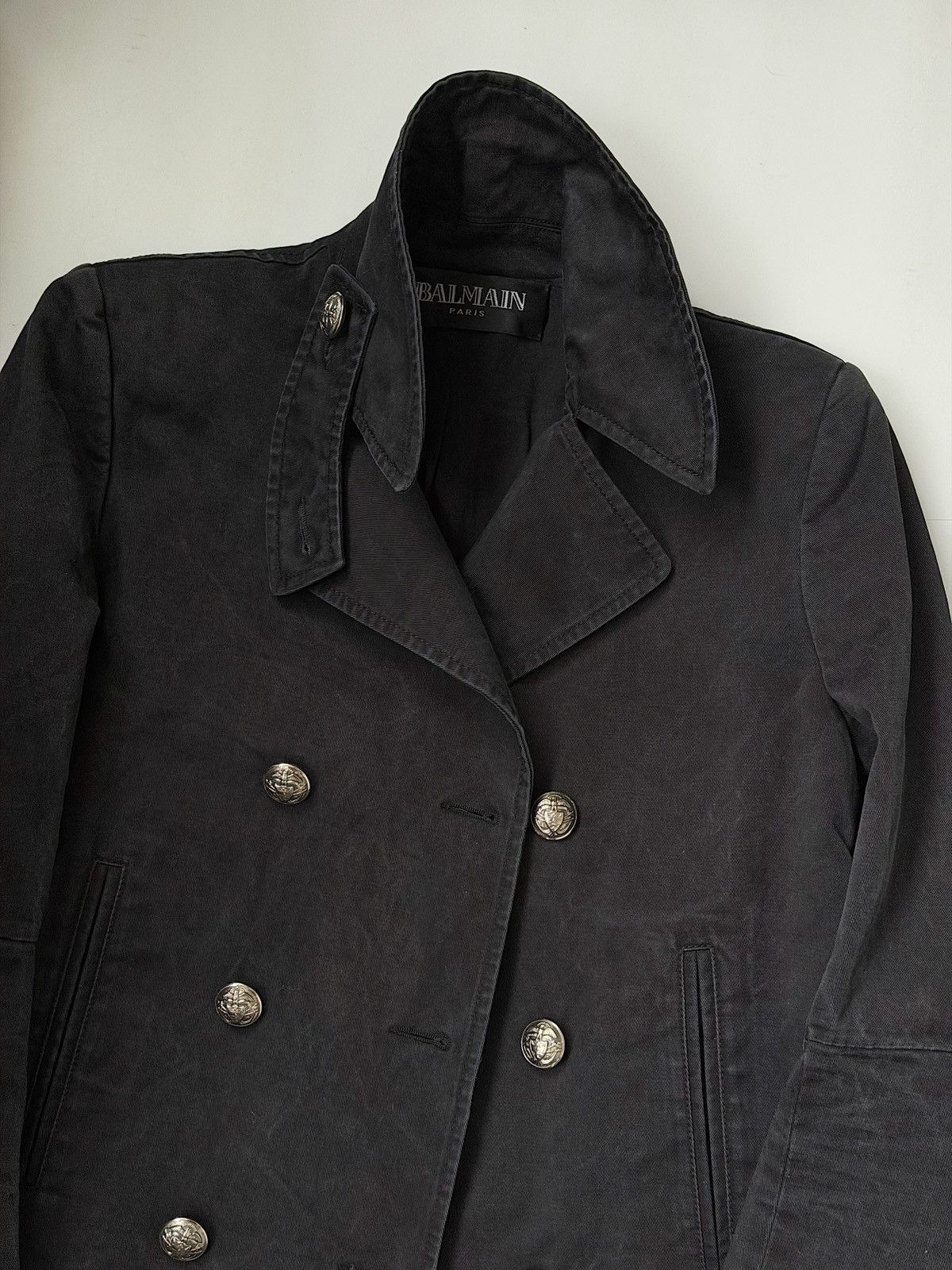 Balmain BALMAIN Decarnin SS2011 Victorian Washed Distressed Jacket Size US S / EU 44-46 / 1 - 9 Thumbnail