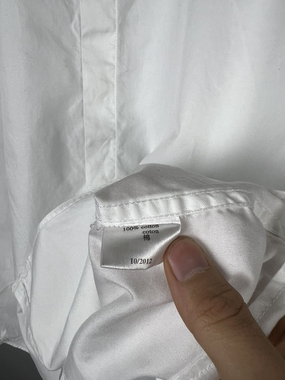 Christian Dior Monsieur Christian Dior parfums uniforms White Shirt button up Size US L / EU 52-54 / 3 - 4 Thumbnail