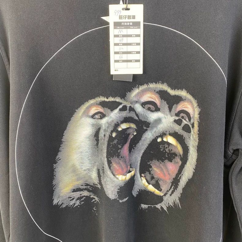 Givenchy Givenchy Ape Monkey Hoodie 2506-Nextarrow Size US M / EU 48-50 / 2 - 3 Thumbnail