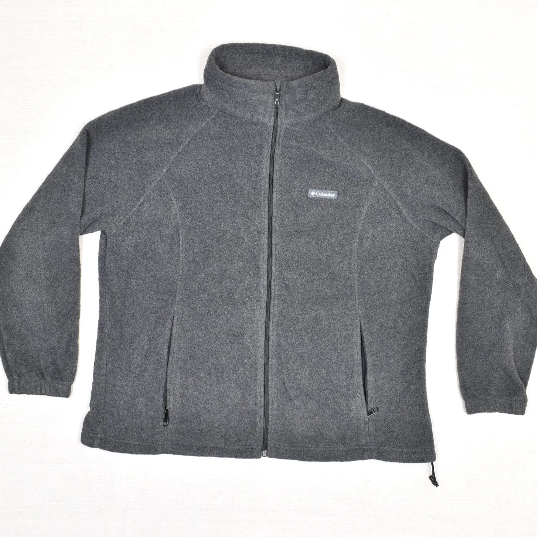 Vintage Columbia Jacket Full Zip Gray 2X Men Big 2X Fleece Polyester Solid Pockets Jacket Size US XXL / EU 58 / 5 - 2 Thumbnail