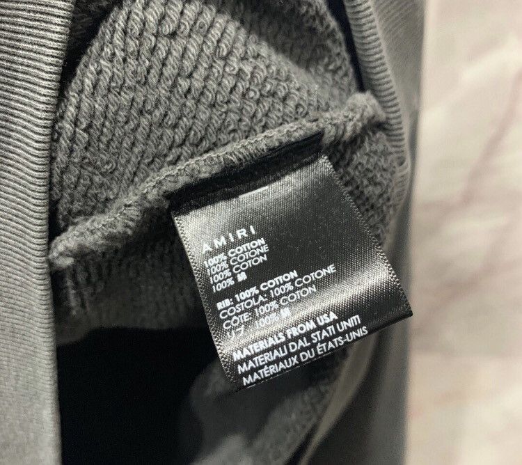Amiri Amiri washed old logo pullover hoodie 2412-Nextarrow Size US M / EU 48-50 / 2 - 6 Thumbnail