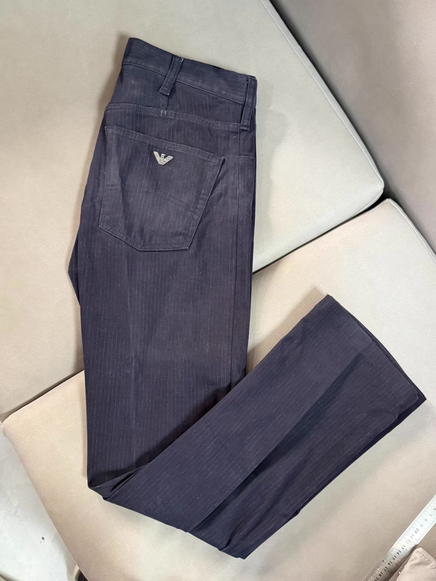 Armani Armani Jeans Men's Casual Trousers Ｑ20 Size US 34 / EU 50 - 4 Thumbnail