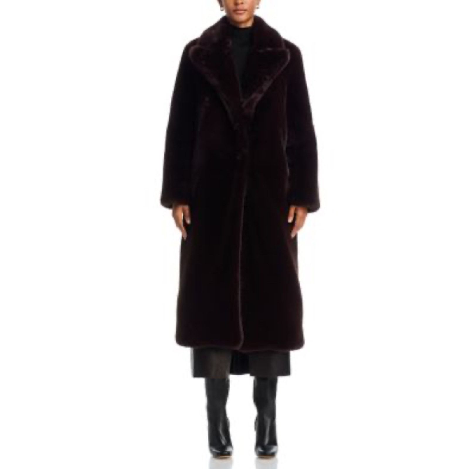 L'AGENCE L’Agence Faux Fur Lizbeth Coat - size 6 Size M / US 6-8 / IT 42-44 - 1 Thumbnail