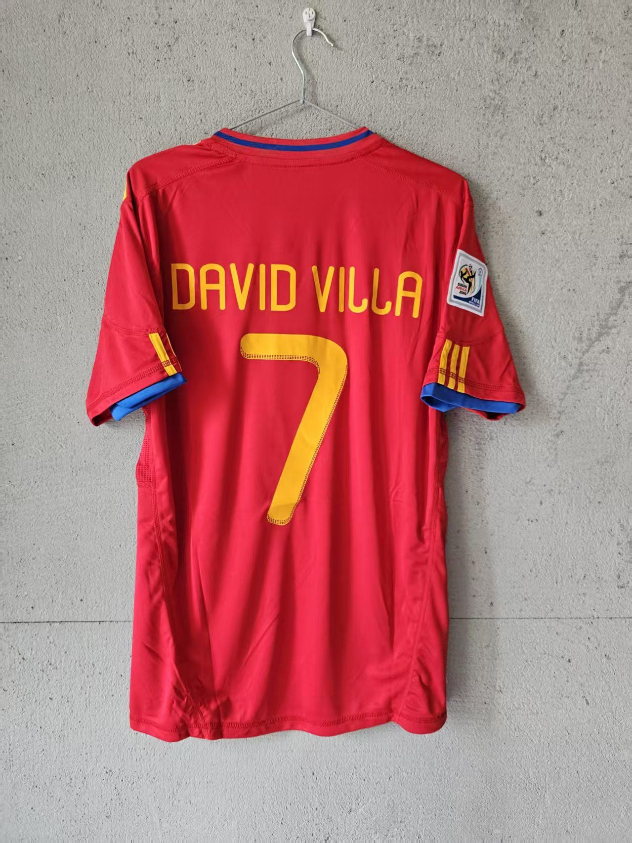 Other 2010 Spain #7 David Villa Jersey Home Size US S / EU 44-46 / 1 - 1 Thumbnail