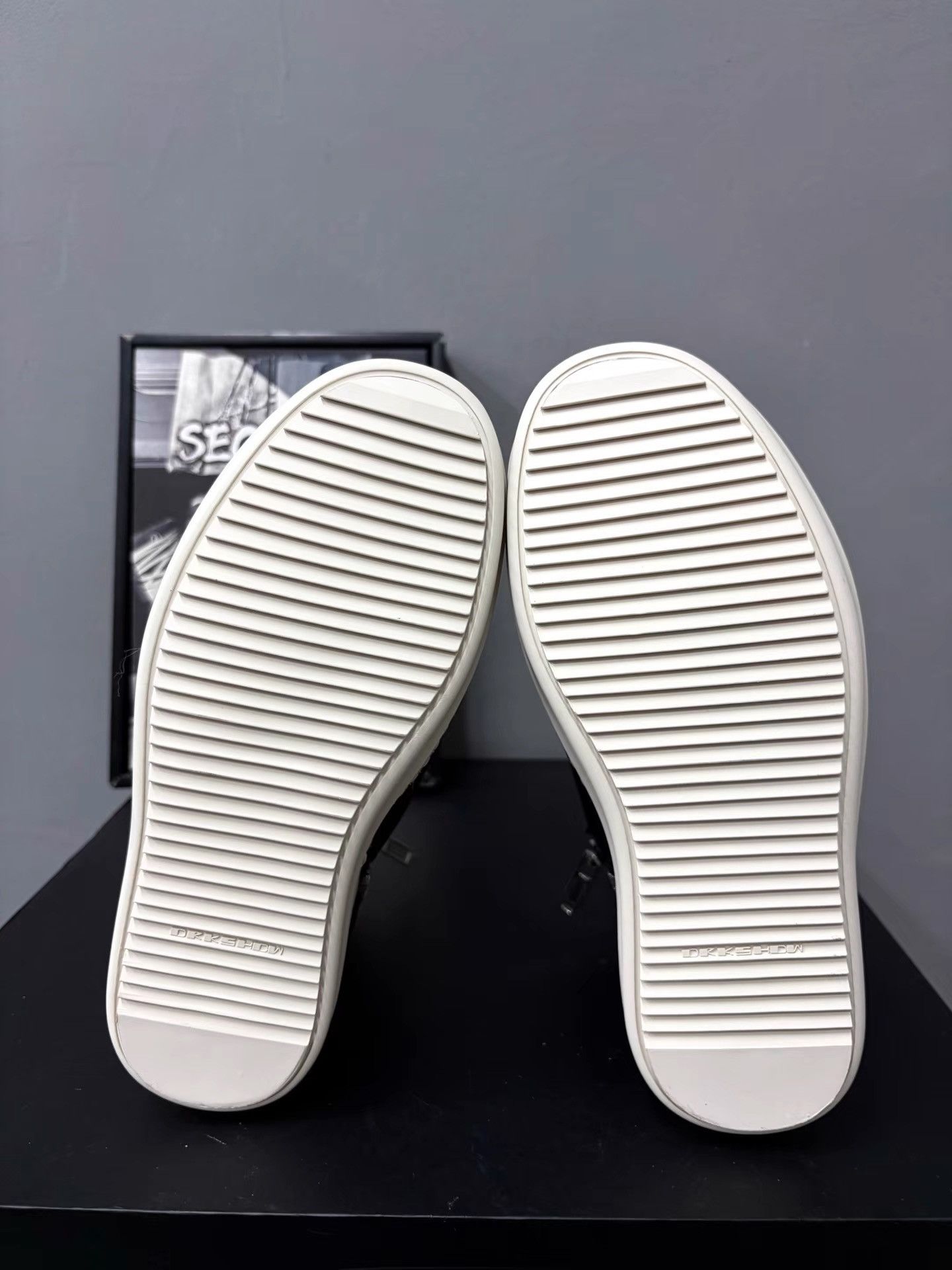 Rick Owens Rick Owens 17SS Leather Big Plane Hoof Dunk Closed Boots K34 Size US 6 / IT 36 - 8 Thumbnail