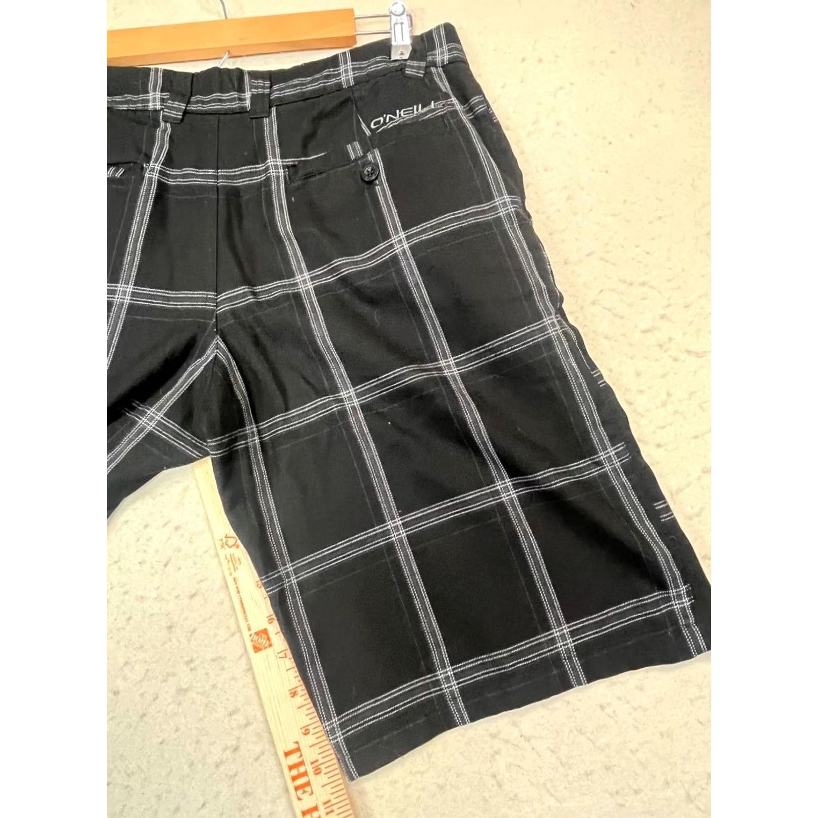 Vintage O’Neill Standard Fit Chino shorts Black Men Size 32 Beach Surfing Regular Bottom Mens Size US 32 / EU 48 - 4 Thumbnail