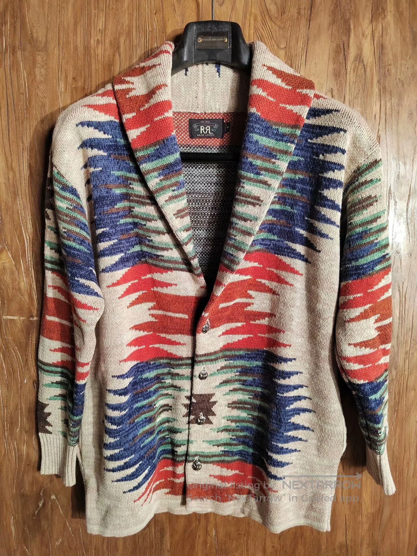 RRL Ralph Lauren RRL Ralph Lauren Rainbow Stripe Cardigan. Size US M / EU 48-50 / 2 - 1 Thumbnail