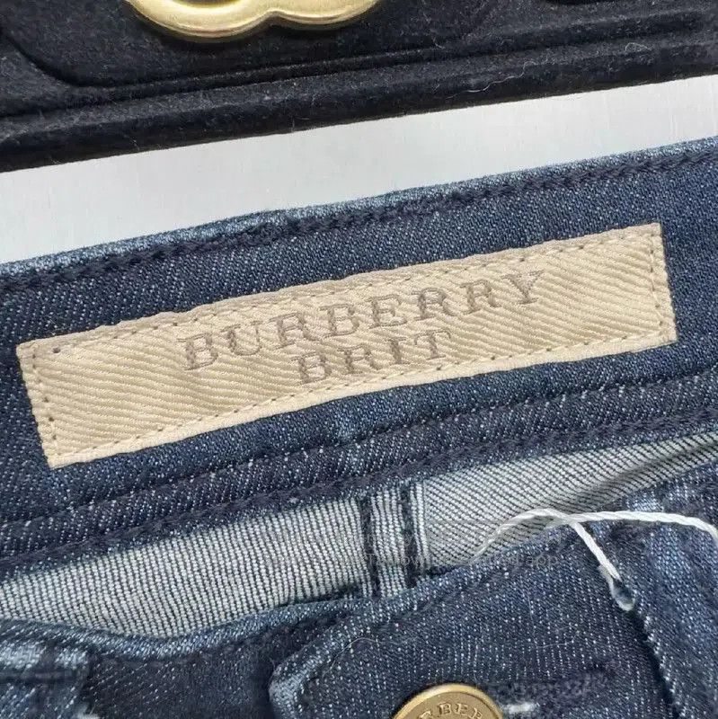 Burberry Burberry XS Dark Blue Women's Casual Pants. Size 23" - 2 Thumbnail