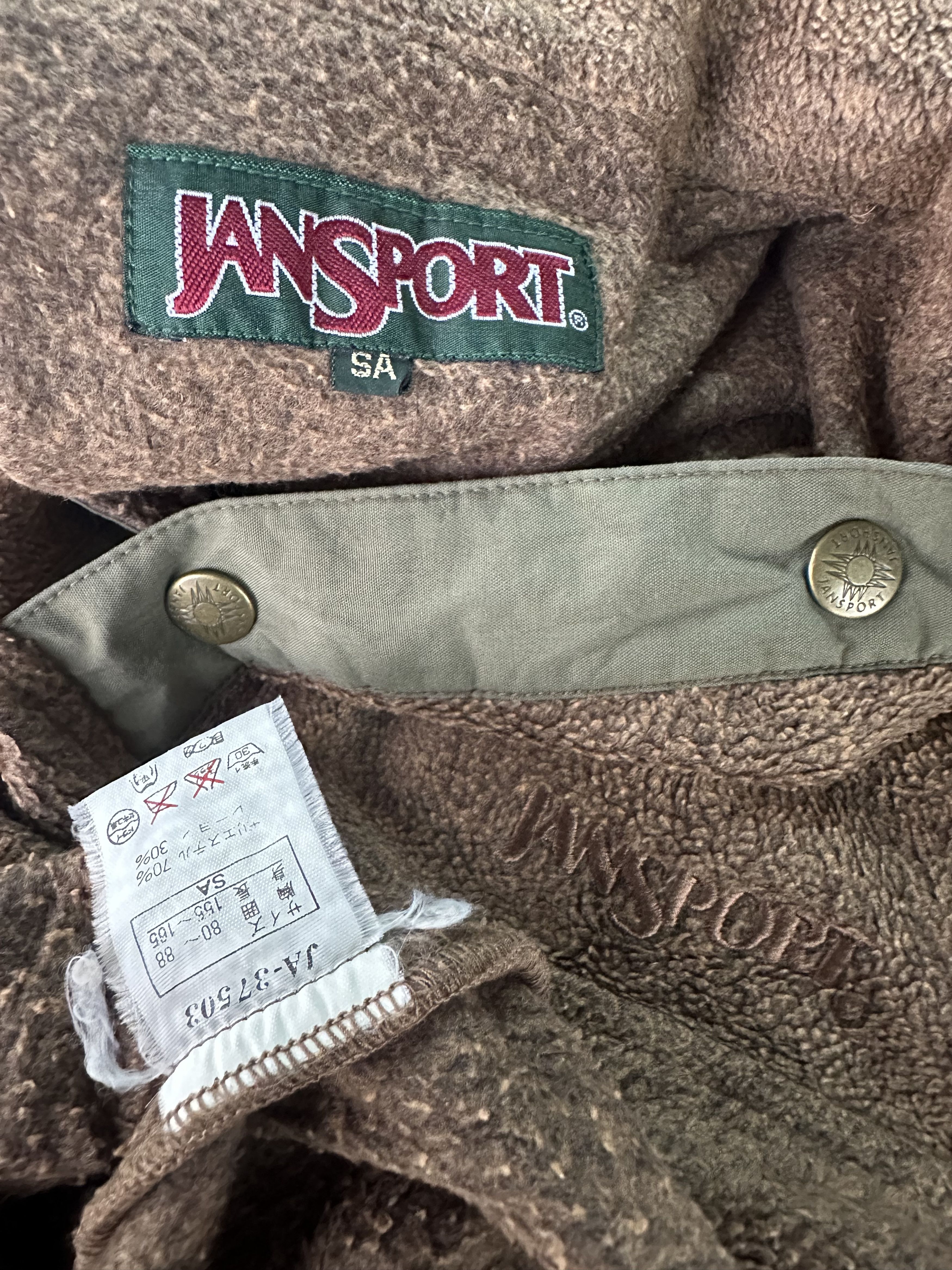 Jansport Vintage Jansport Fleece Sweater Jacket Size US L / EU 52-54 / 3 - 10 Thumbnail