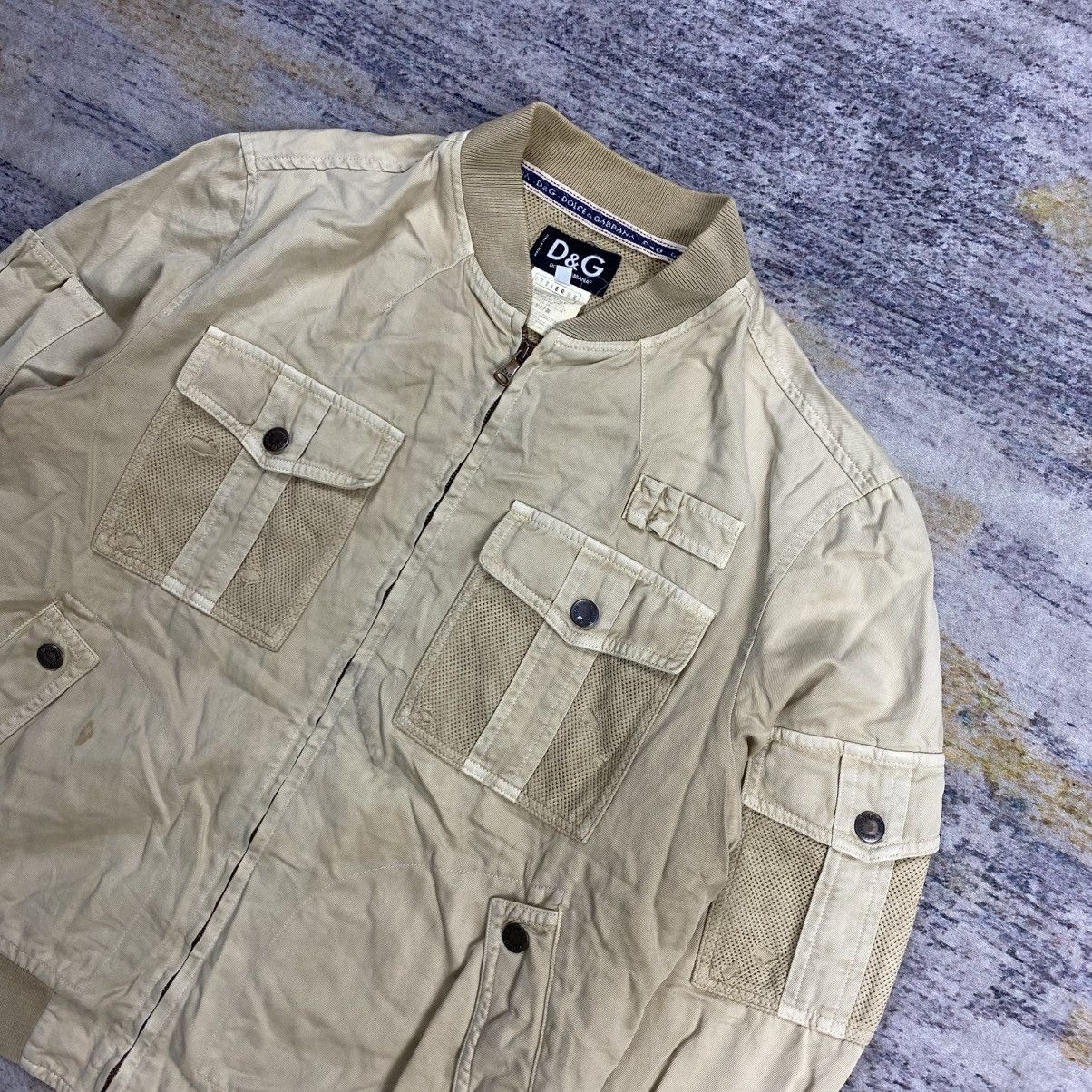 Dolce & Gabbana Vintage dolce gabbana combat cargo jacket Size US L / EU 52-54 / 3 - 4 Thumbnail