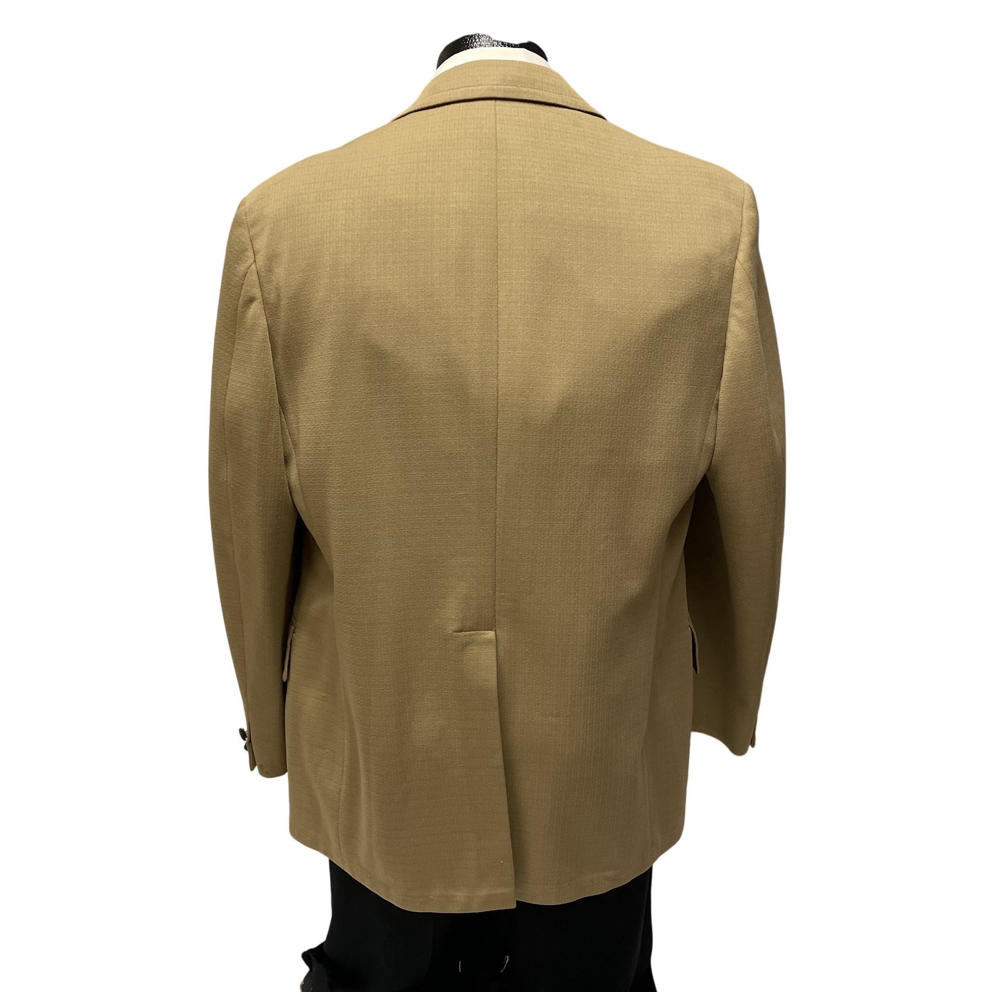 Other Vtg Richman Brothers MOD Beige TEXTURED Sport Coat Size 44R - 3 Thumbnail