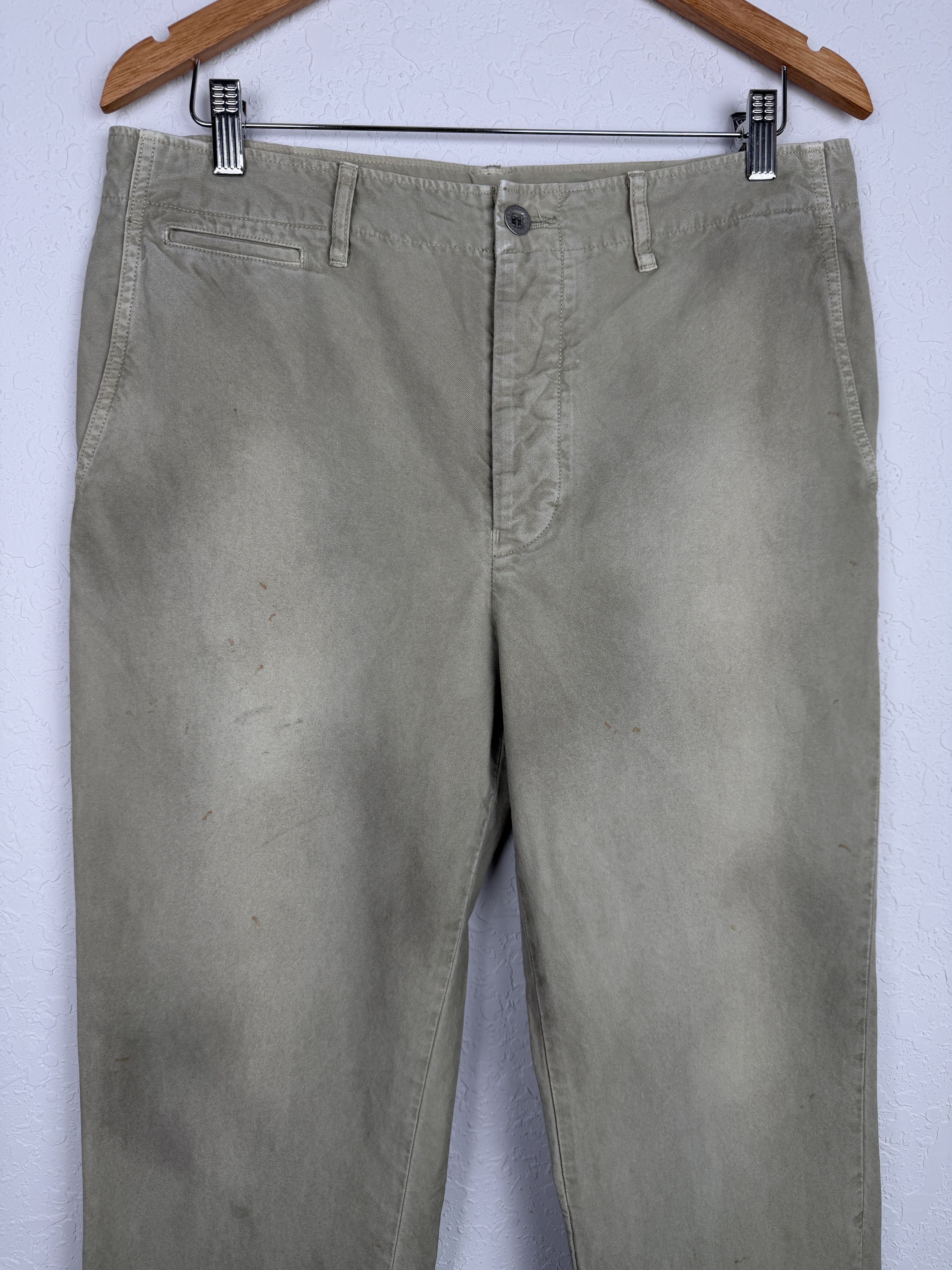 Visvim FW23 Chino Pants DMGD Size US 34 / EU 50 - 3 Thumbnail