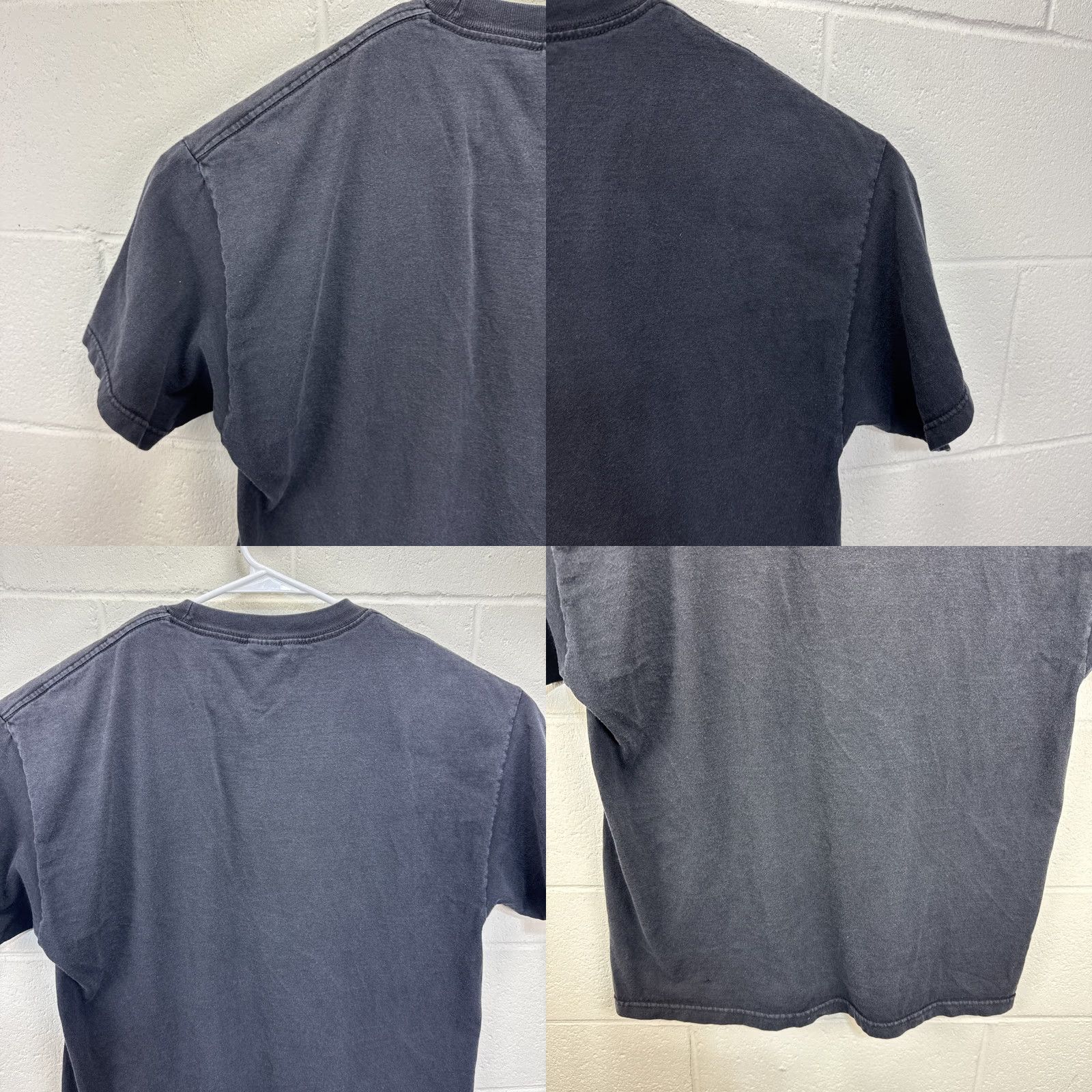 Spell VINTAGE Chrysler Faded Spell Out Jeep The American Legend T-Shirt Black XL Crew Neck Short Sleeve Men Size US XL / EU 56 / 4 - 9 Thumbnail