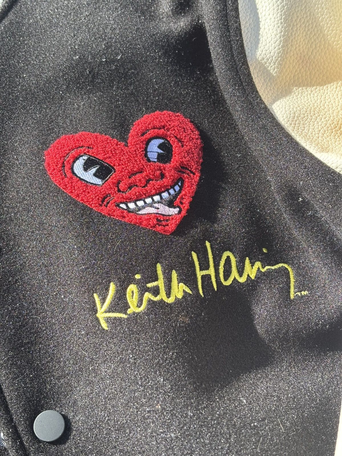 Keith Haring Keith Haring Varsity Bomber Jacket Size US L / EU 52-54 / 3 - 3 Thumbnail