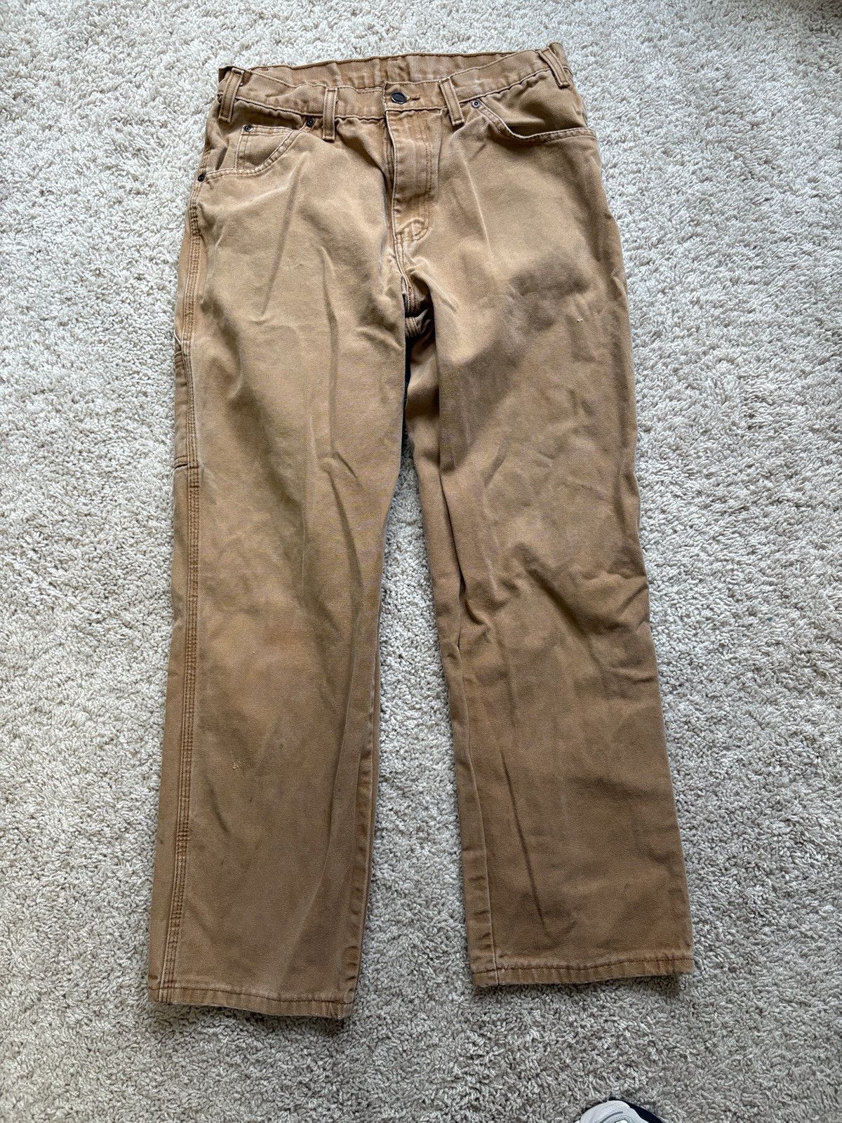 Dickies × Vintage Dickies workwear pants 34/30 vintage fade Size US 34 / EU 50 - 1 Thumbnail