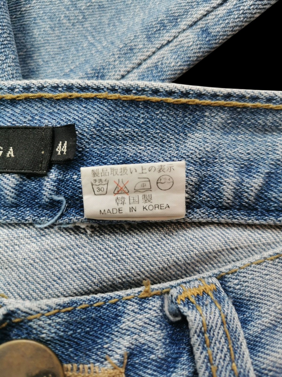 GOSTAR DE FUGA Go Star de Fuga Distressed Skinny Jeans - Size 44 (W32) Size US 32 / EU 48 - 10 Thumbnail