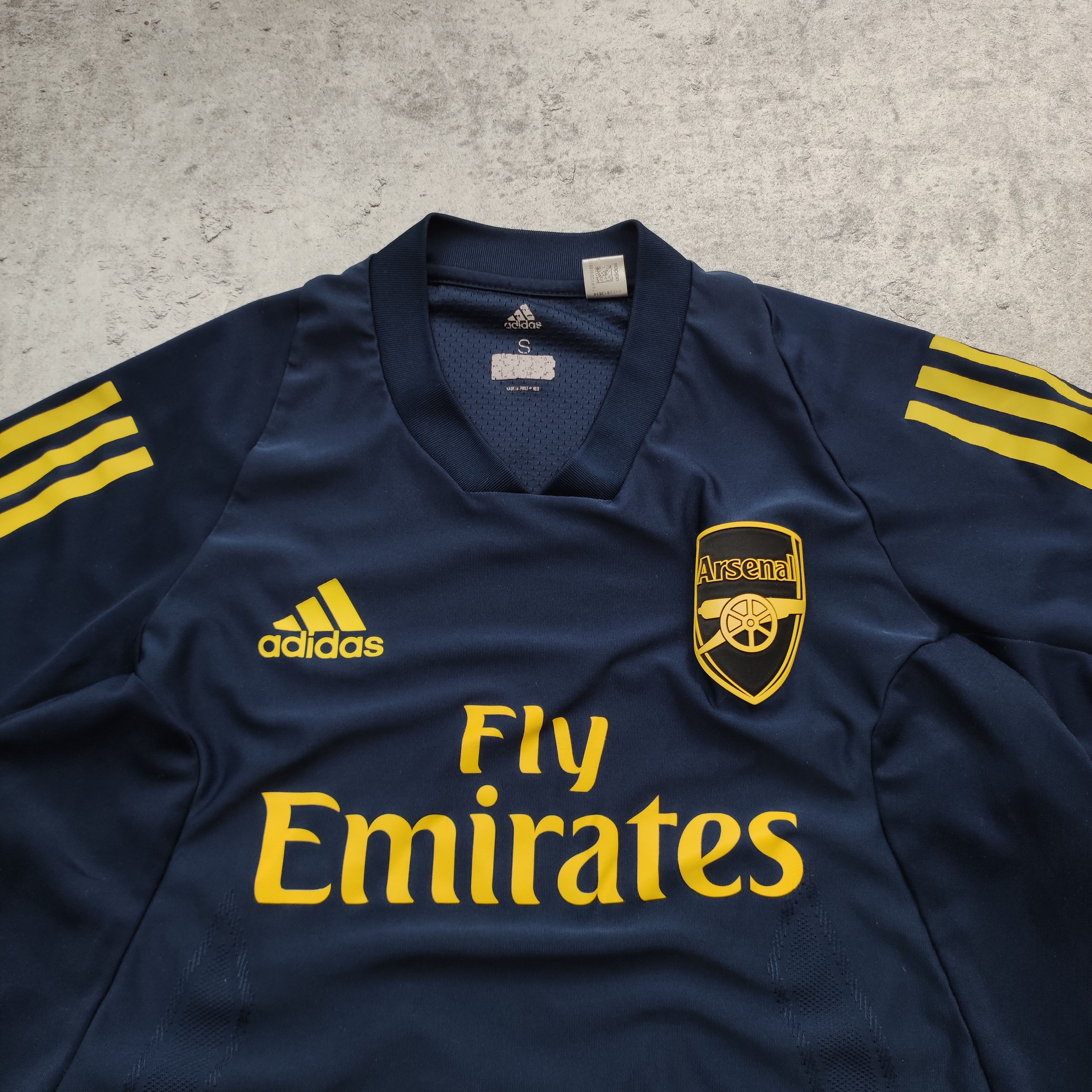 Vintage RARE Arsenal London x Adidas Football 2019/20 Third Jersey Size US S / EU 44-46 / 1 - 4 Thumbnail