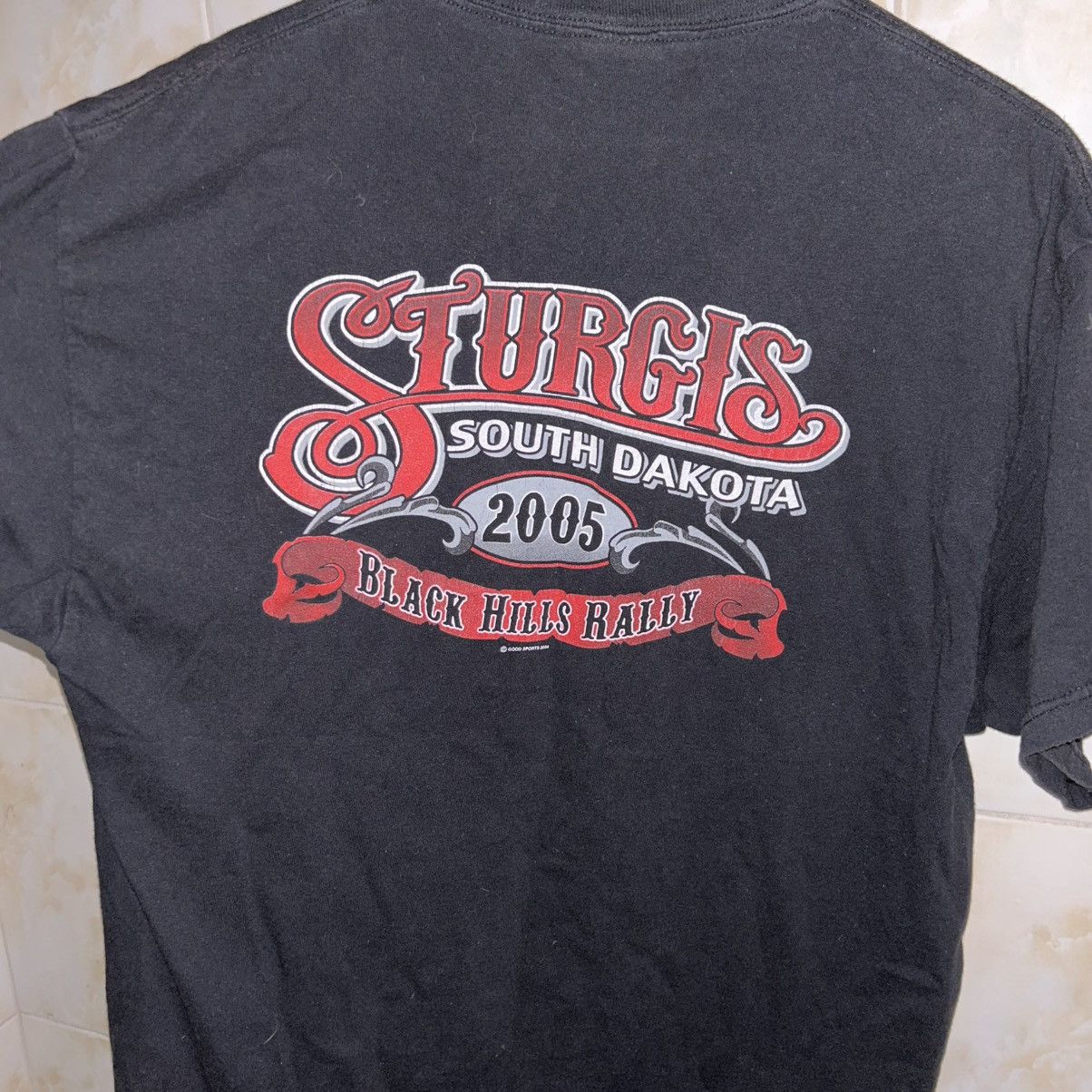 Other Sturgis 2005 Black Hills Rally Tee on Delta Pro Weight Size US L / EU 52-54 / 3 - 7 Thumbnail