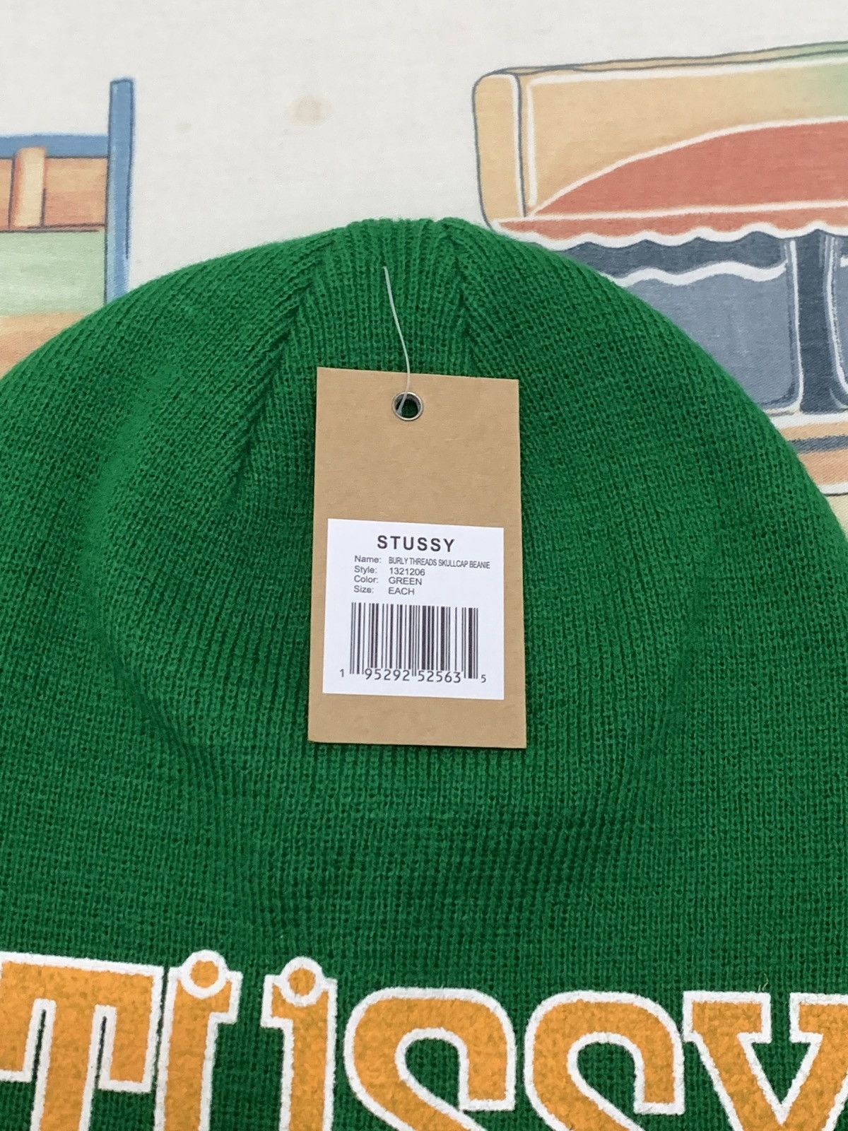 Stussy Stussy Burly Threads beanie Size ONE SIZE - 3 Thumbnail