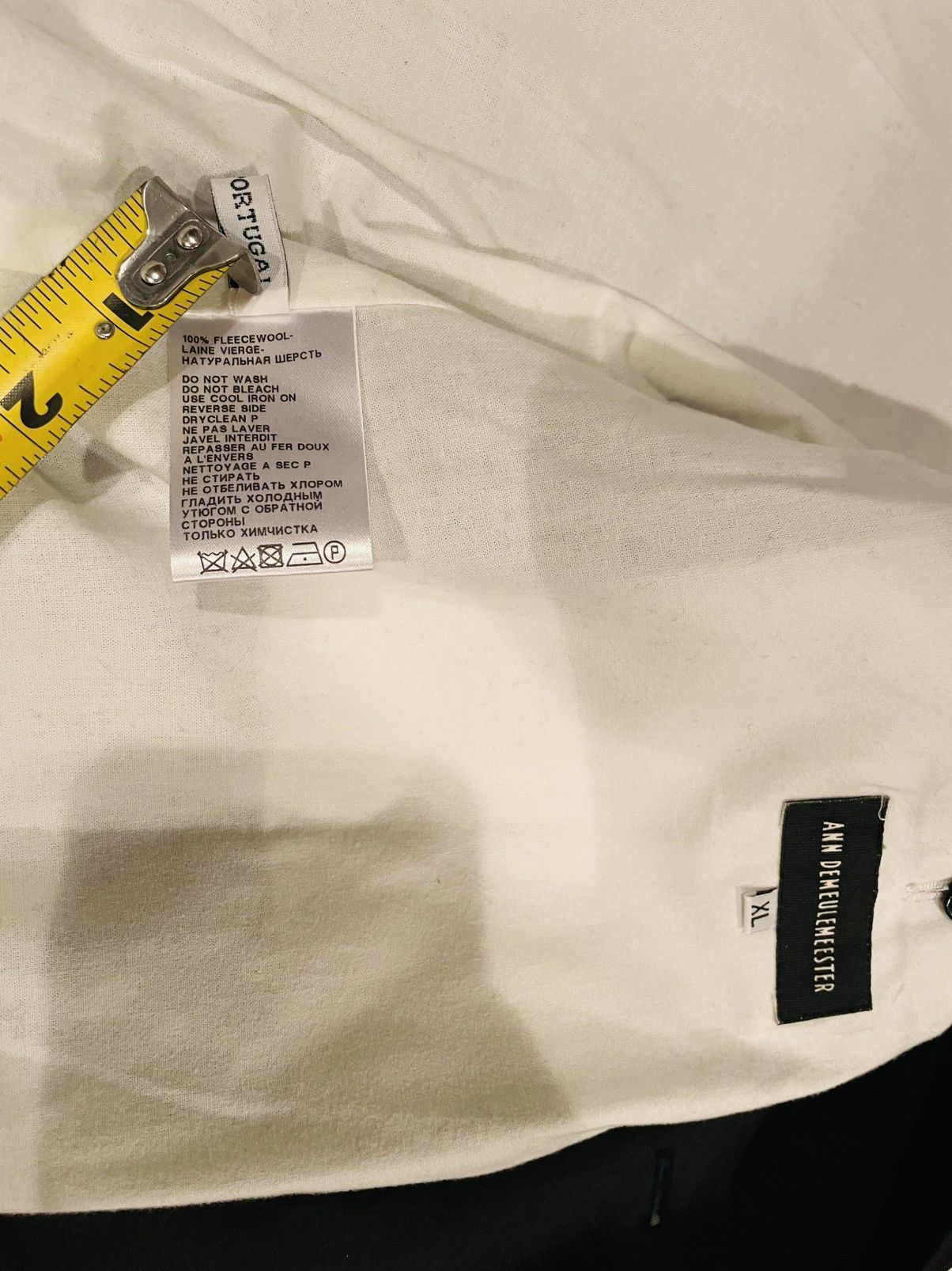 Ann Demeulemeester Ann’s men coat. Size US L / EU 52-54 / 3 - 6 Thumbnail