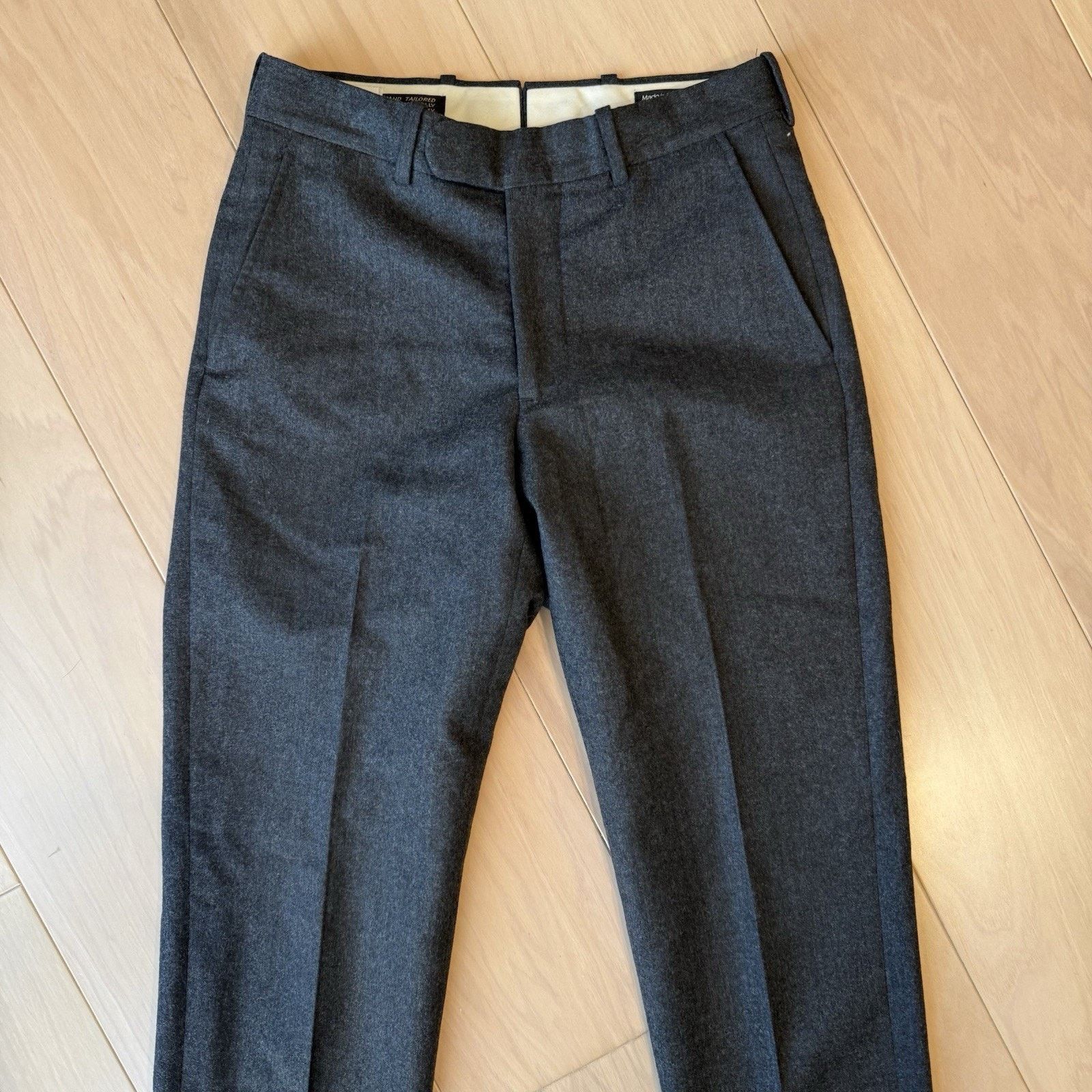 Epaulet Epaulet Wool Pants 27 Charcoal Gray Made in USA Brooklyn Size US 27 - 3 Thumbnail