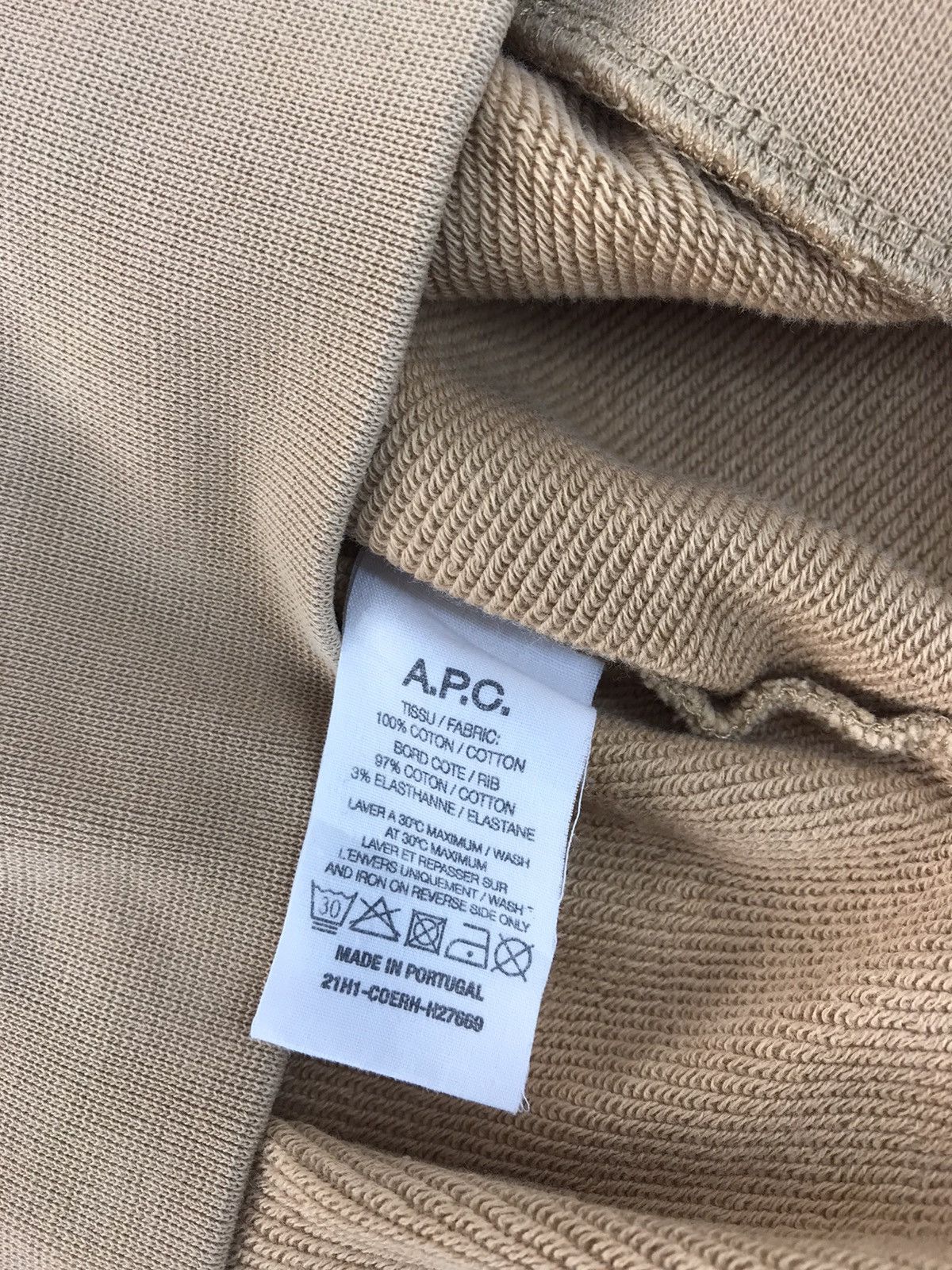 A.P.C. APC Rue Madame Paris Plain Sweatshirt Crewneck Neck Size M / US 6-8 / IT 42-44 - 5 Thumbnail