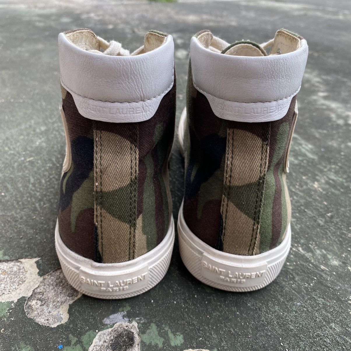 Saint Laurent Paris Saint laurent bedford camouflage high top Size US 5 / IT 35 - 2 Thumbnail