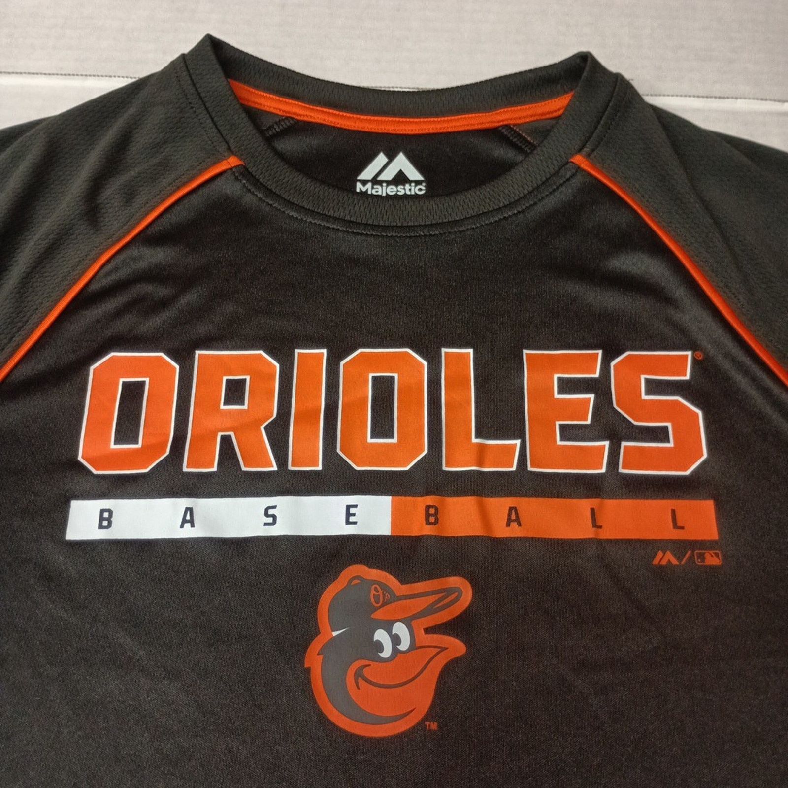 MLB Baltimore Orioles MLB Shirt Men’s L Large Black Short Sleeve Size US L / EU 52-54 / 3 - 2 Thumbnail