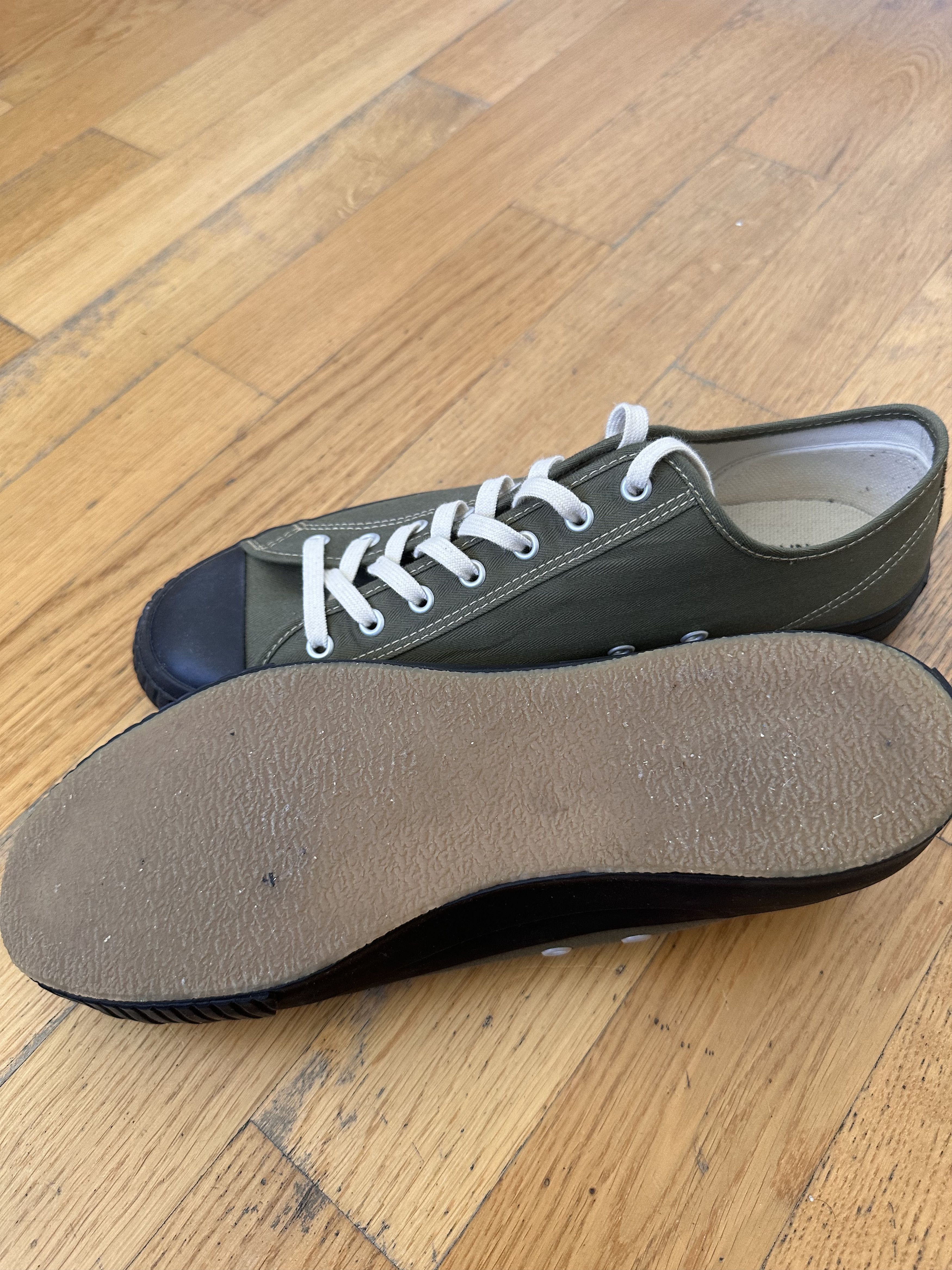 John Lofgren JLB Champion Sneakers / WWII Style Us Army Olive Drab Size US 9 / EU 42 - 4 Thumbnail