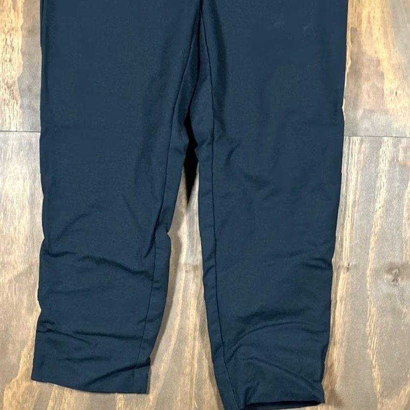 Loft LOFT Womens Pants Black The Riviera SlimMid Rise Curvy Cotton Blend Stretch 6 Dress Pants Office Workwear Size 28" / US 6 / IT 42 - 3 Thumbnail
